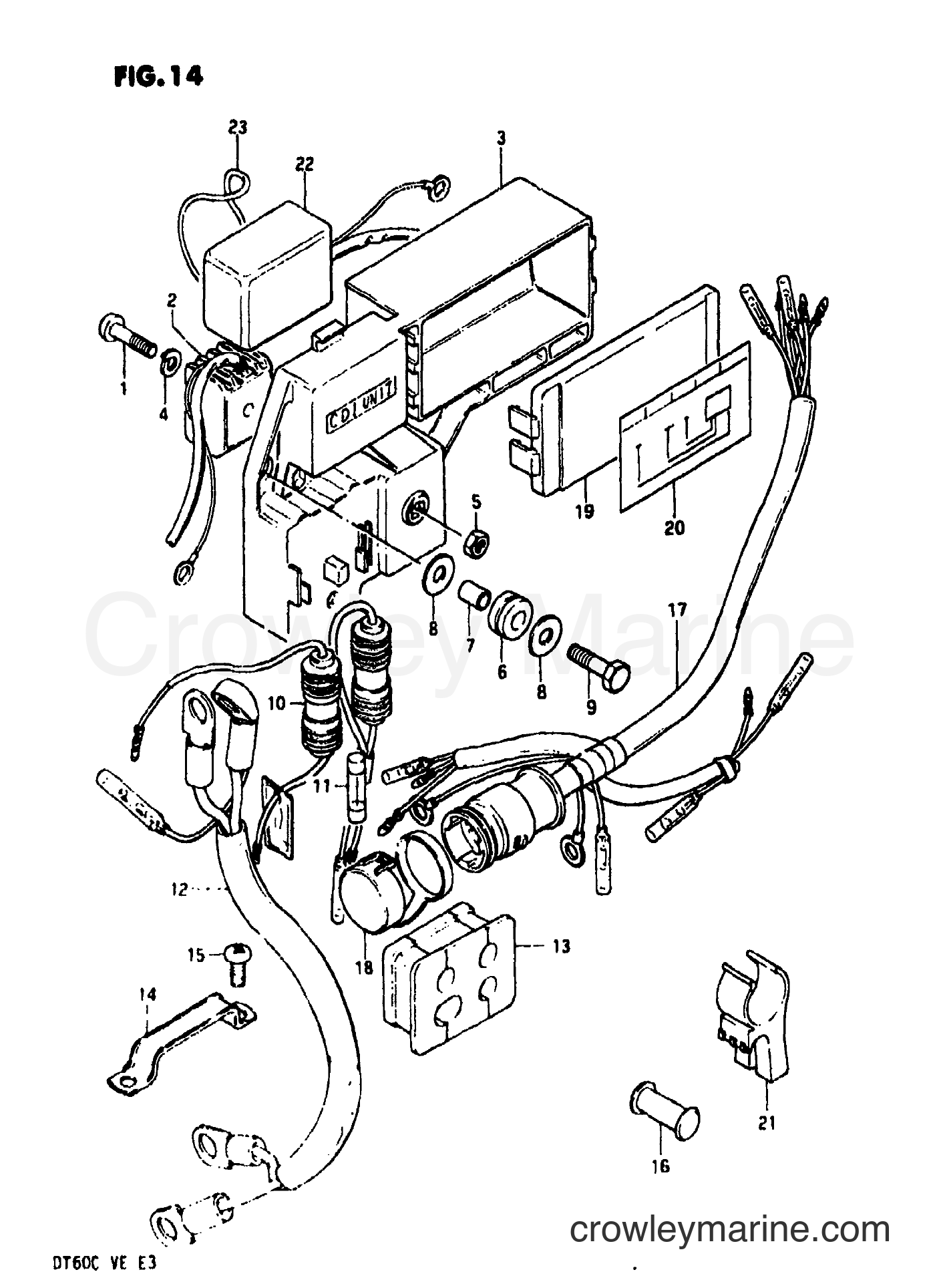 Suzuki Marine DT60 - ELECTRICAL (1)