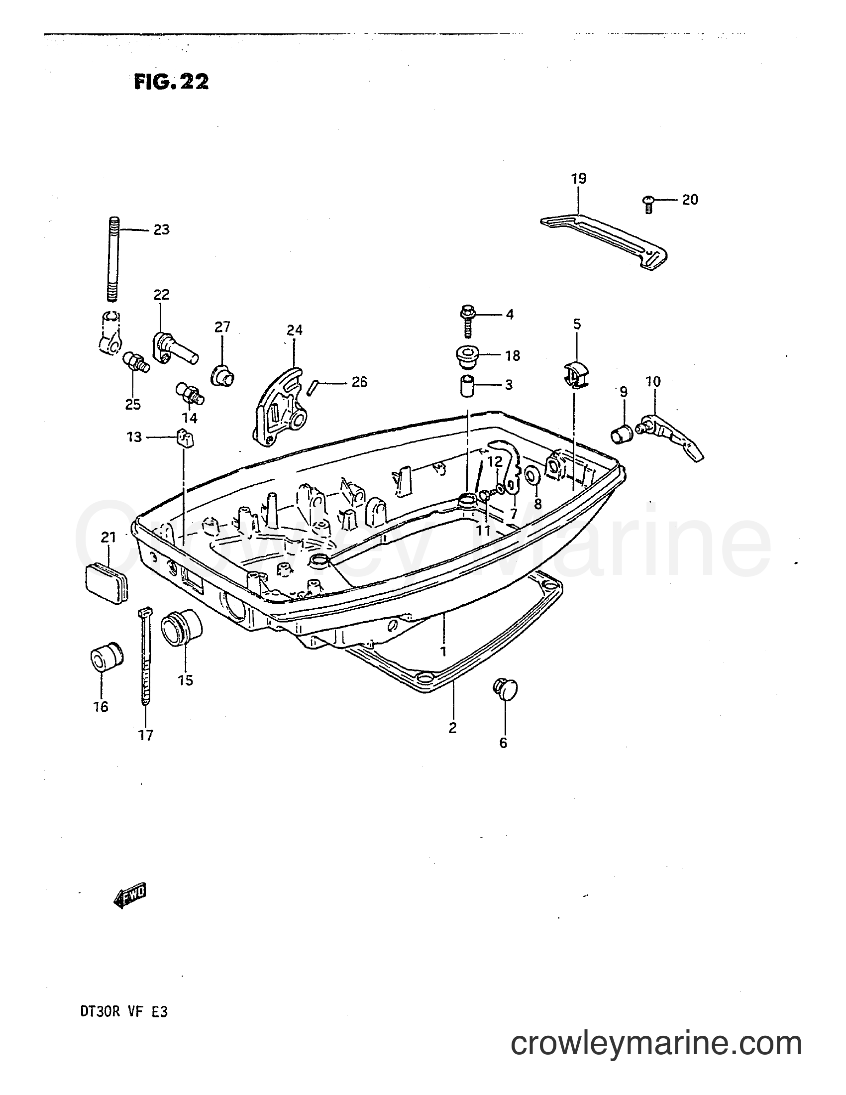 Suzuki Marine DT30 - UNDER COVER