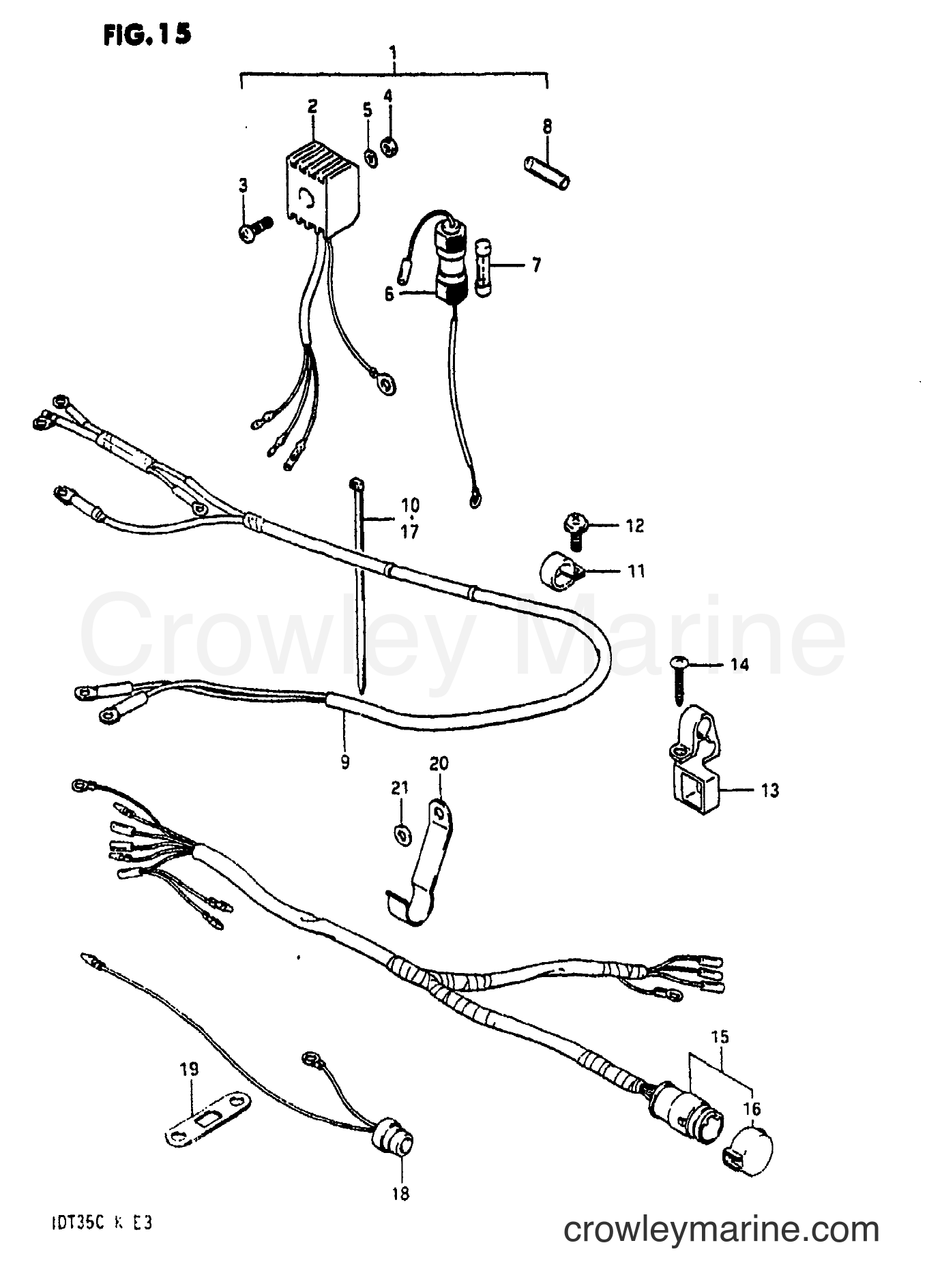 Suzuki Marine DT35 - ELECTRICAL (1)