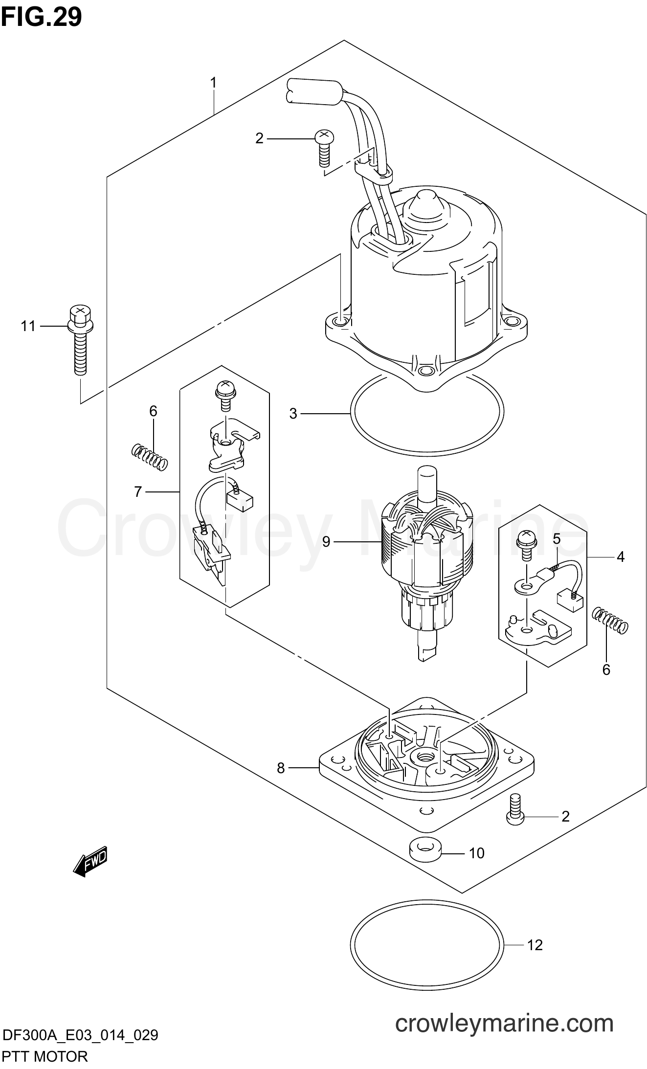 Suzuki Marine DF250AP 410001~ - PTT MOTOR