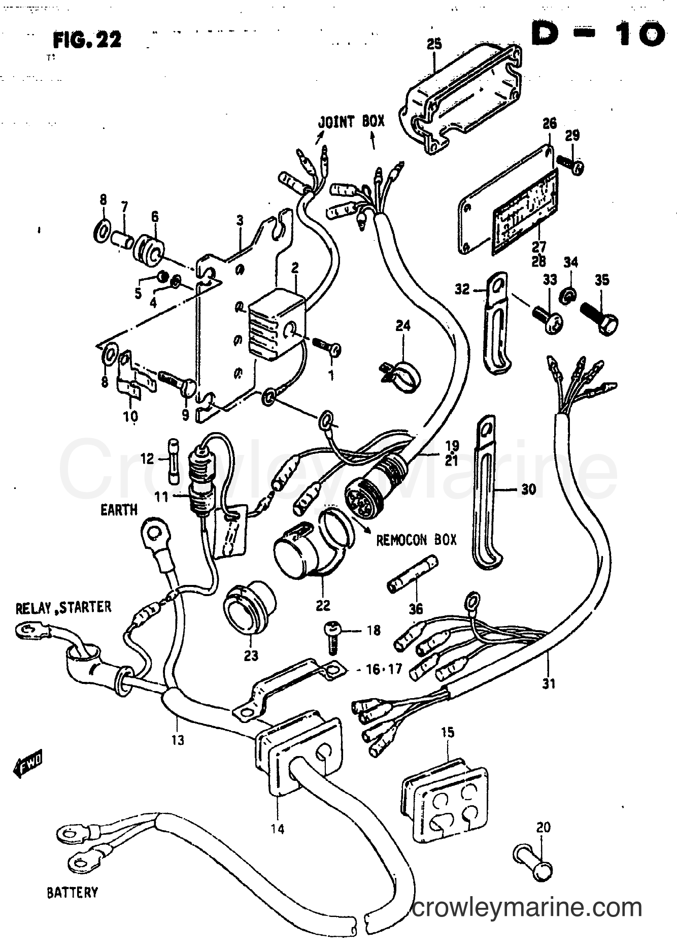 Suzuki Marine DT50 - ELECTRICAL (1)