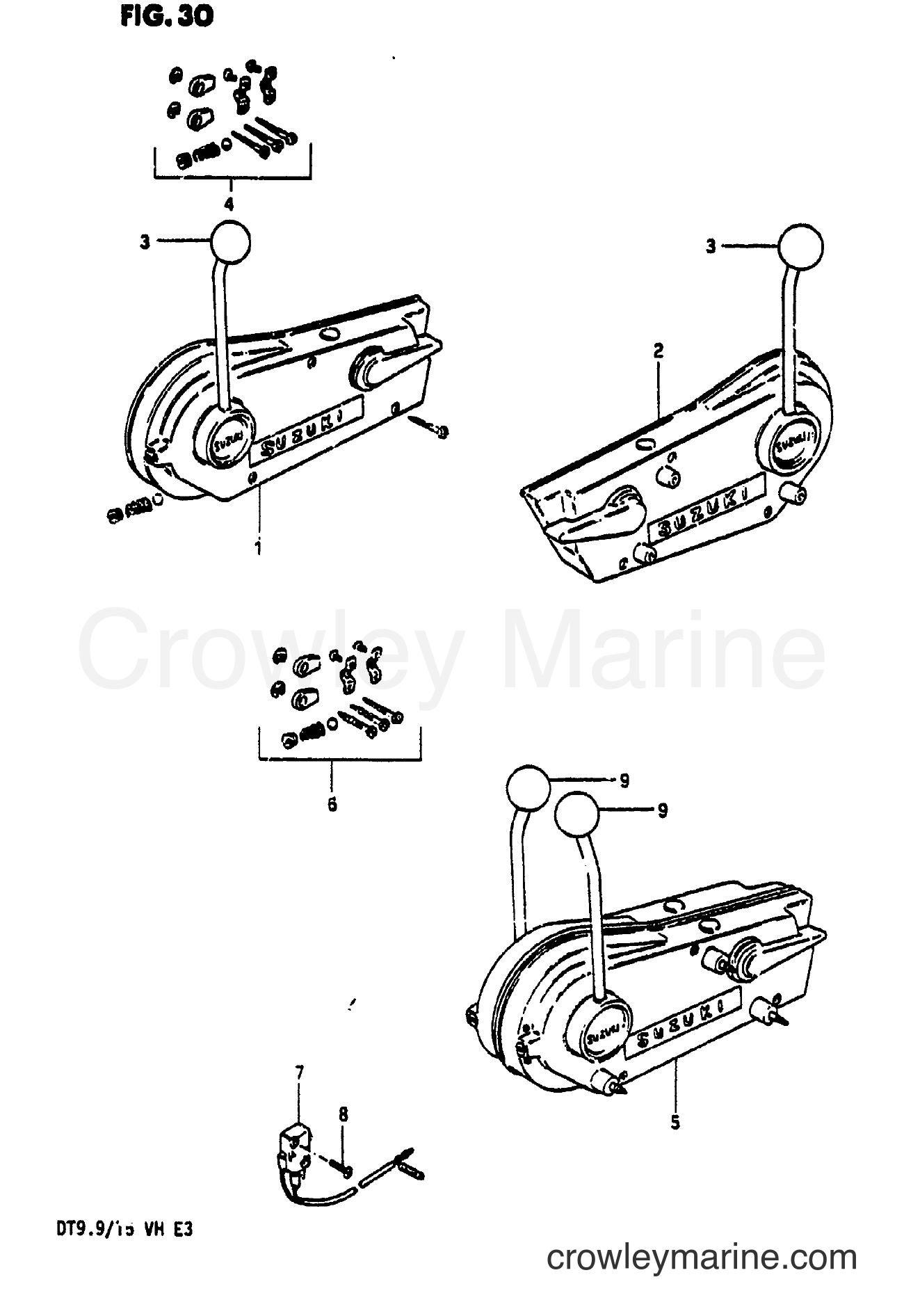 Suzuki Marine DT9.9 - REMOTE CONTROL (2)