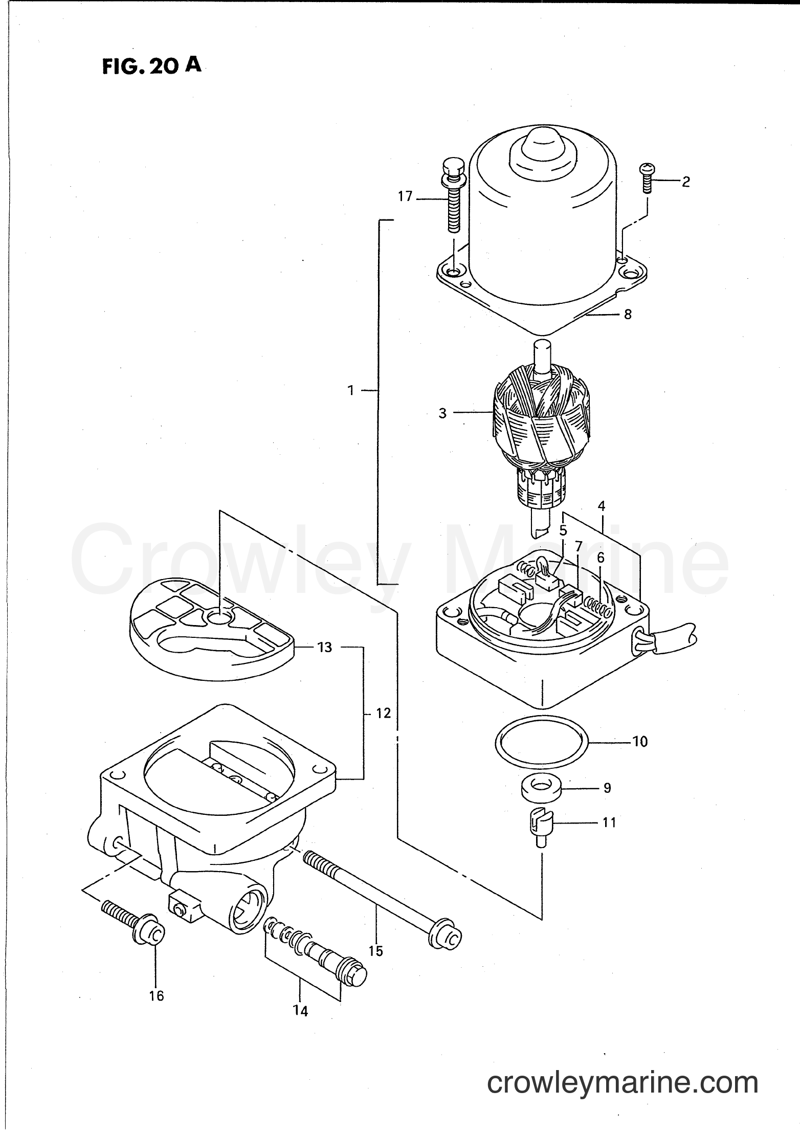 Suzuki Marine PU140 - POWER UNIT (MODEL:96)