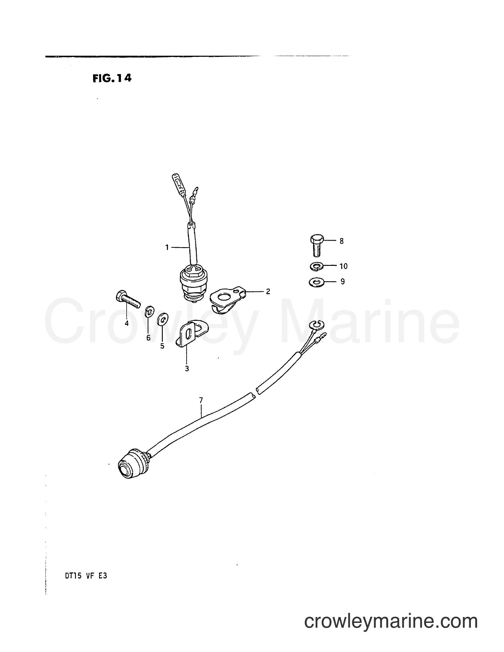 Suzuki Marine DT15 - ELECTRICAL (2)