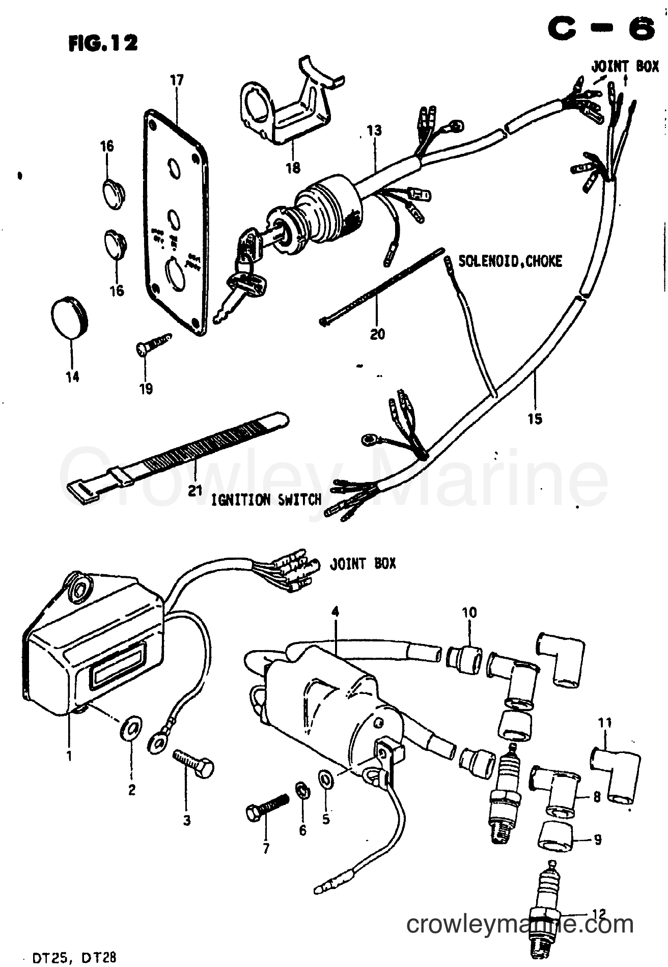 Suzuki Marine DT25 - ELECTRICAL (1)