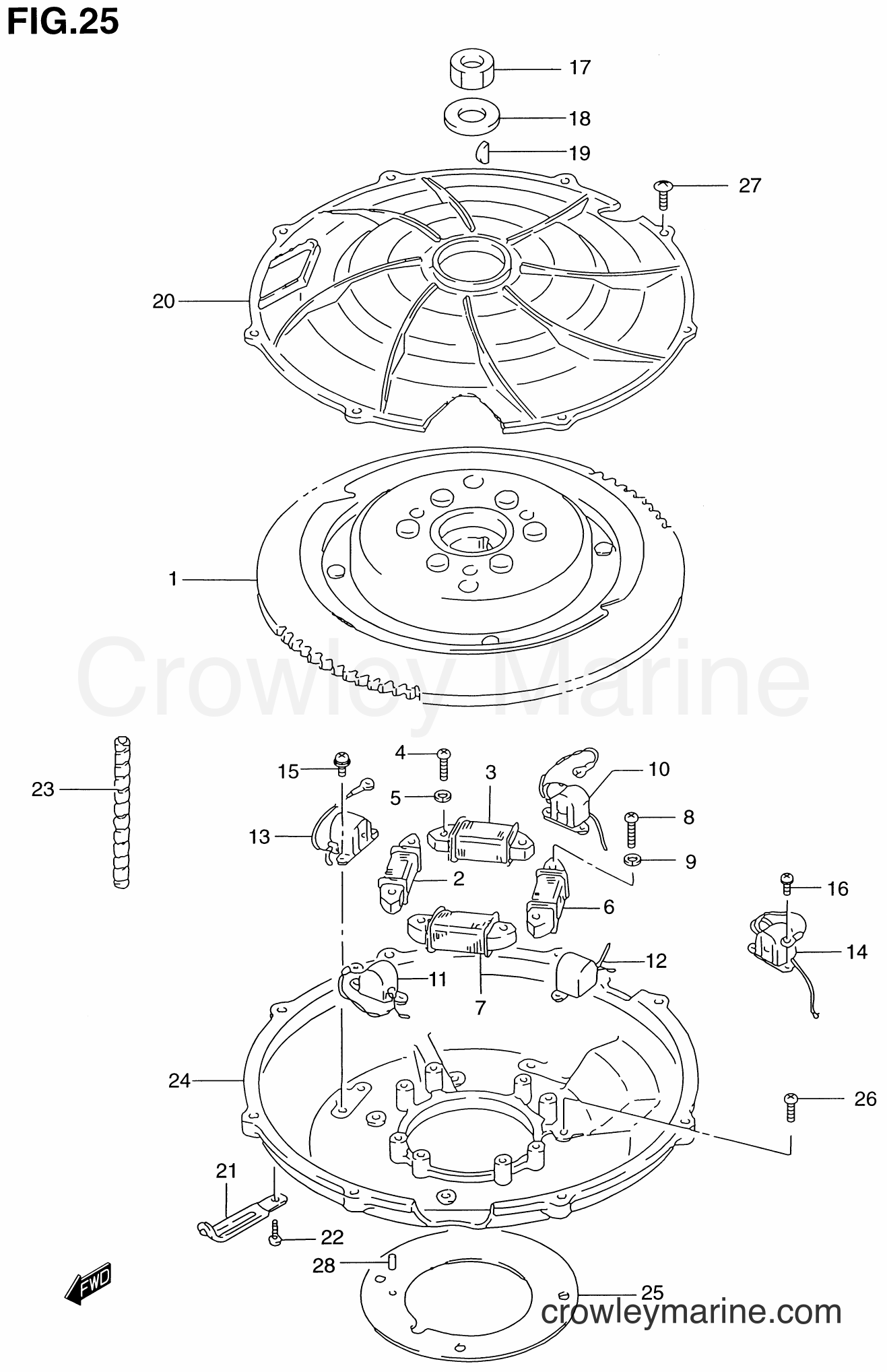 Suzuki Marine DT115 - MAGNETO (MODEL:89~97)(*)