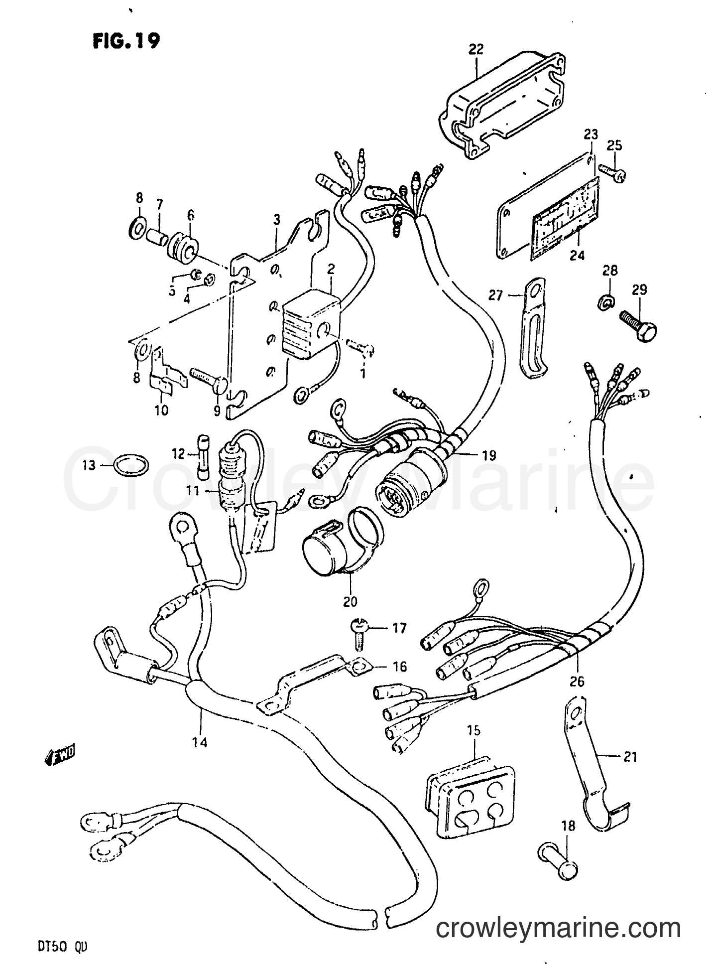 Suzuki Marine DT50 - ELECTRICAL (1)