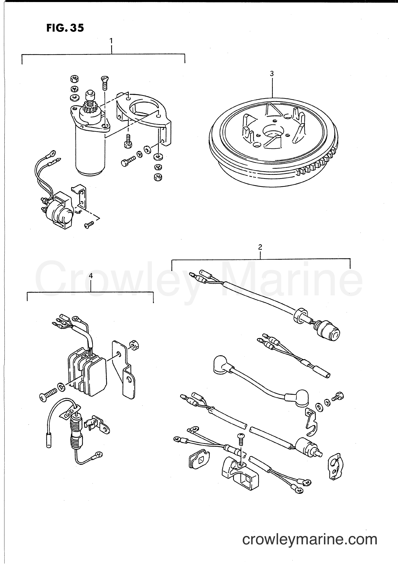 Suzuki Marine DT8C - OPTIONAL : ELECTRICAL (1)