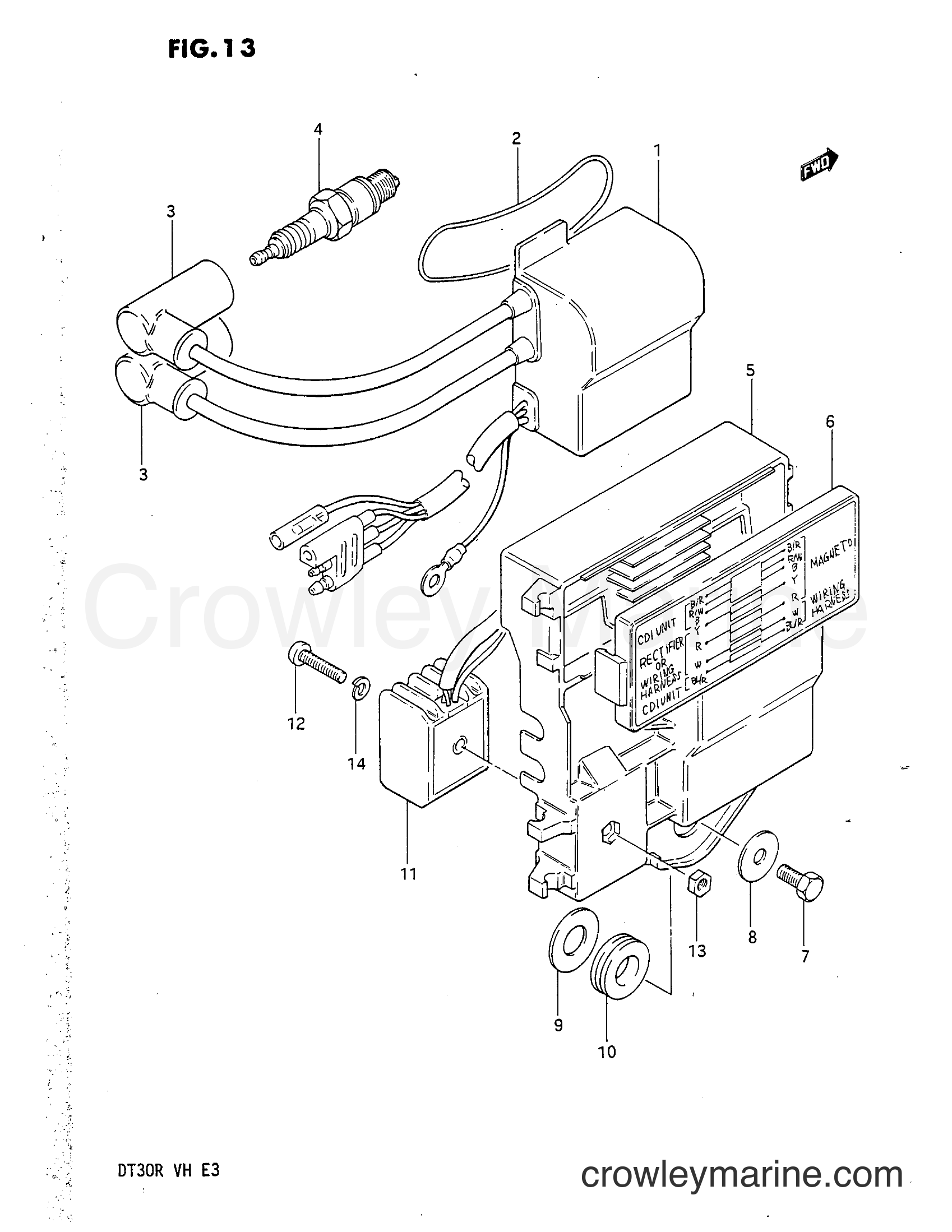 Suzuki Marine DT30 - IGNITION