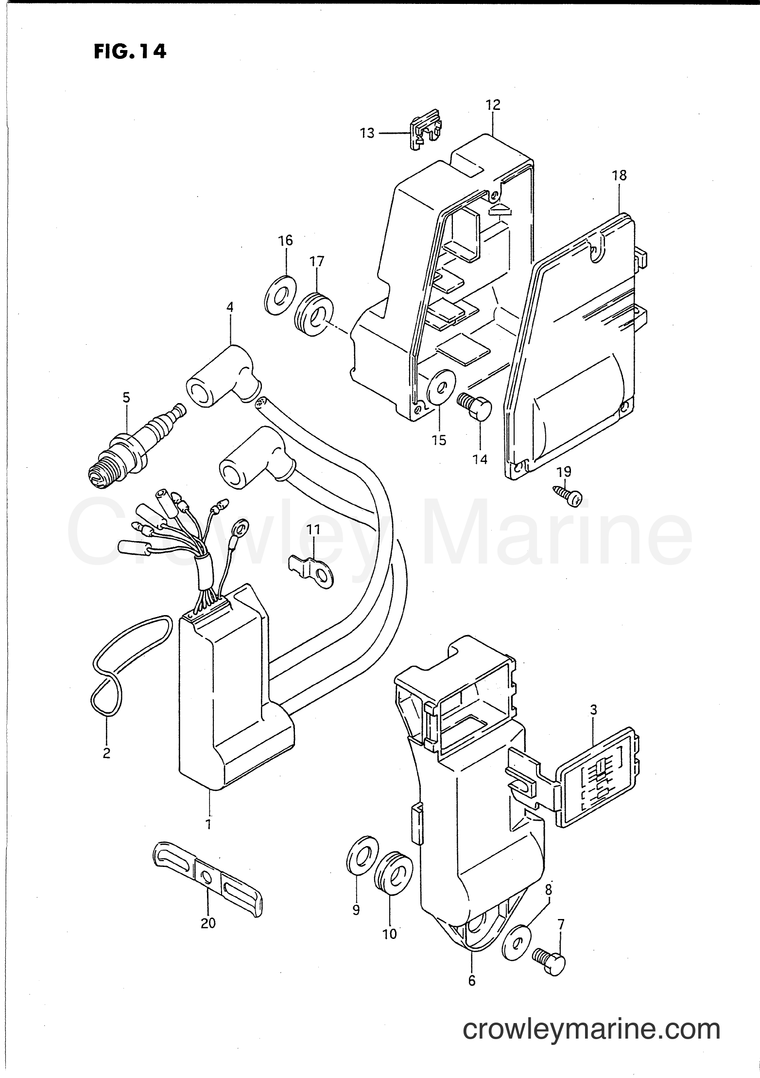 Suzuki Marine PU40 - IGNITION