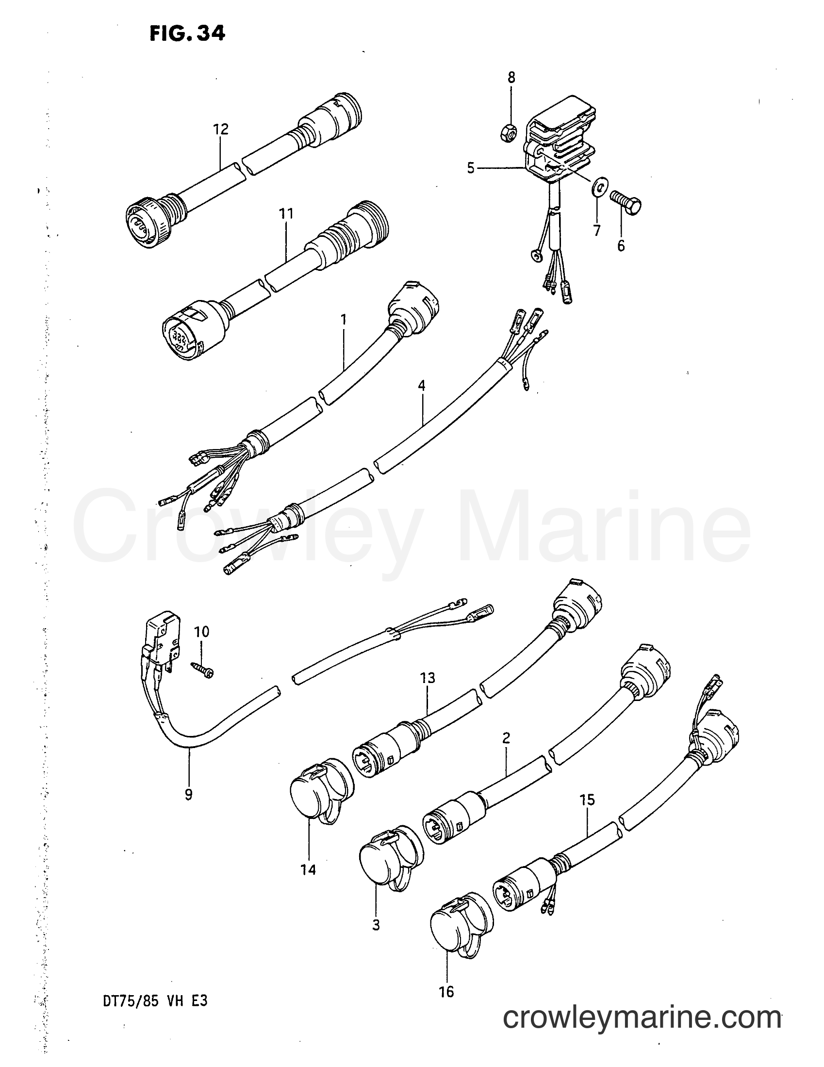 Suzuki Marine DT75 - OPT : ELECTRICAL