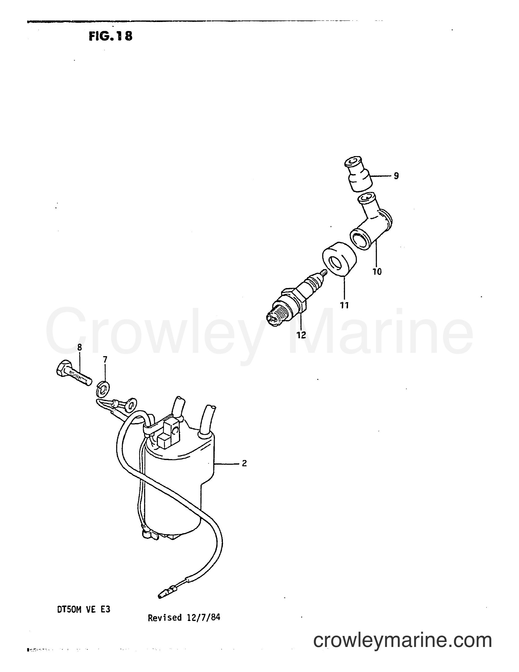 Suzuki Marine DT50M - IGNITION