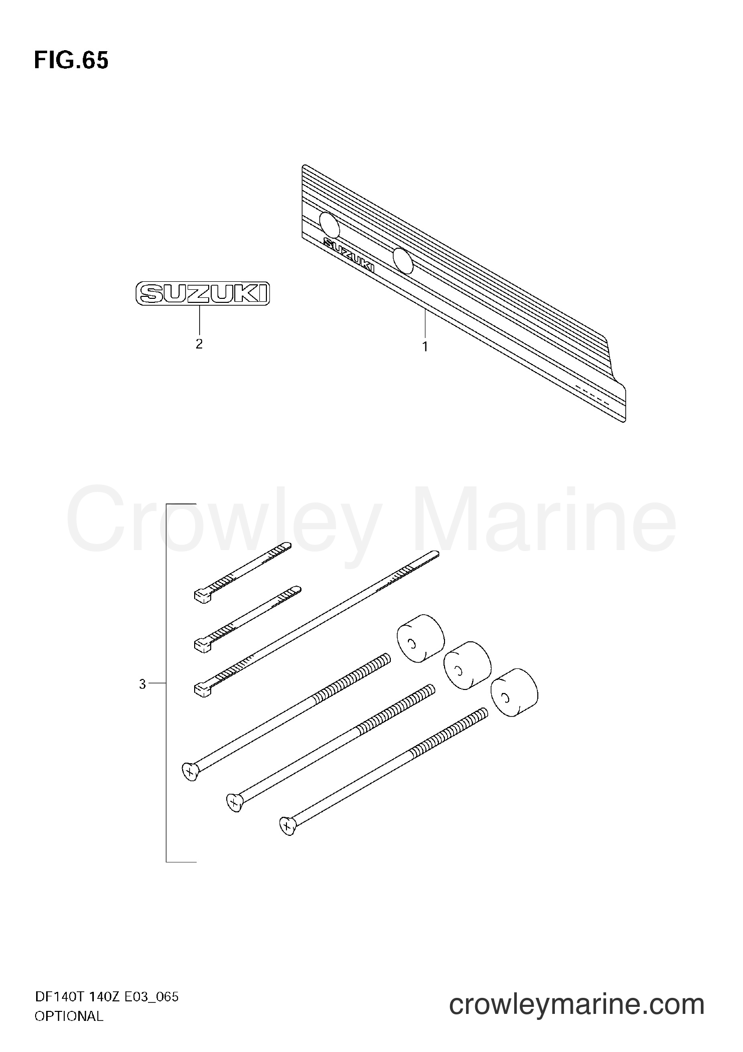 Suzuki Marine DF140Z - OPTIONAL