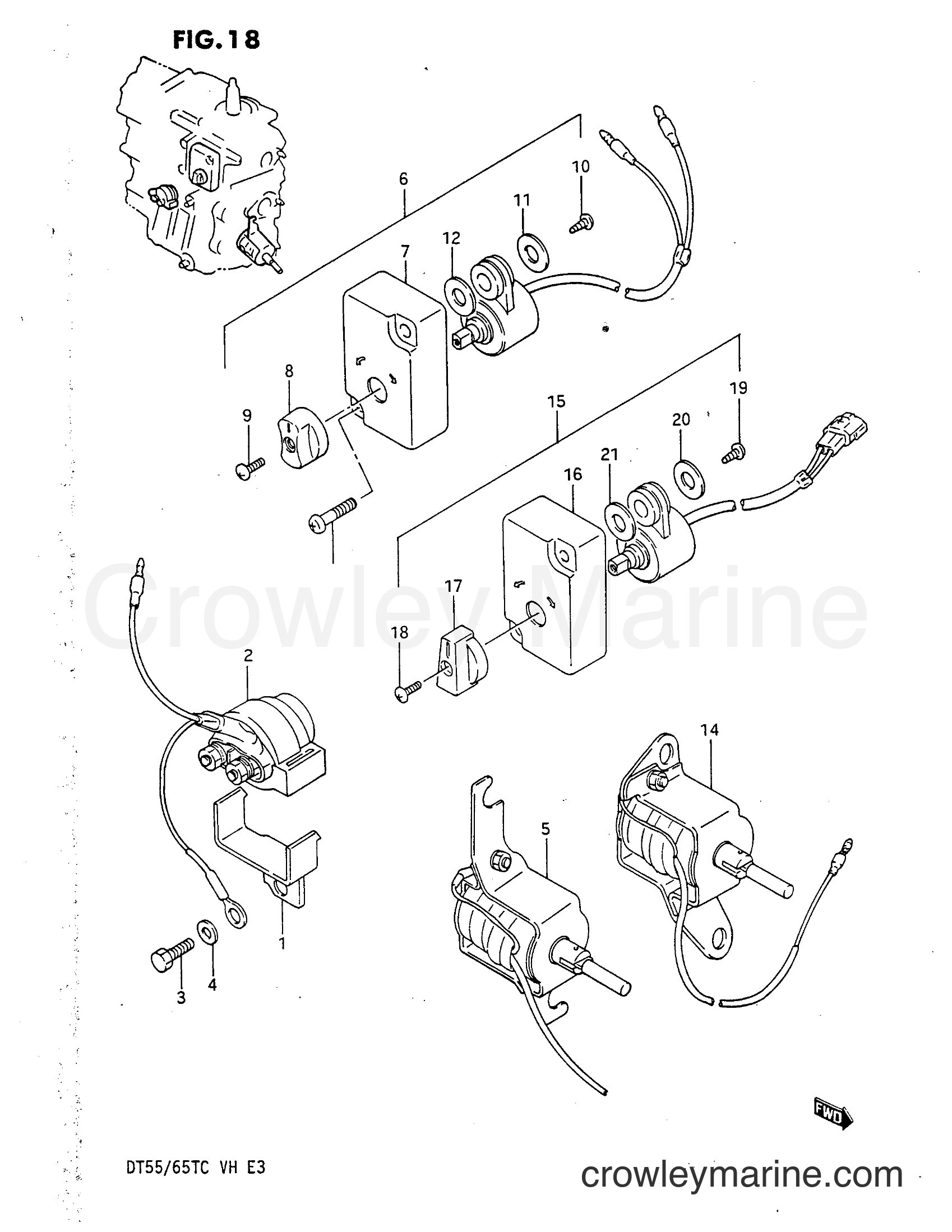 Suzuki Marine DT65 - ELECTRICAL (3)