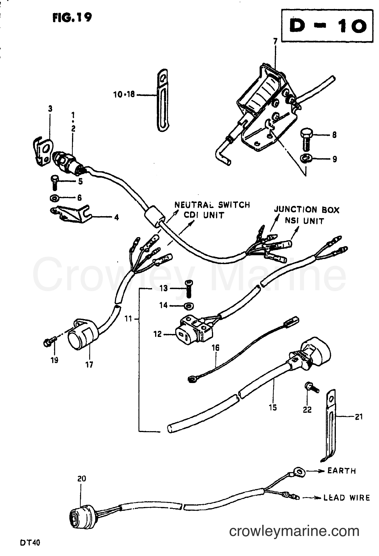 Suzuki Marine DT35 - ELECTRICAL (2)