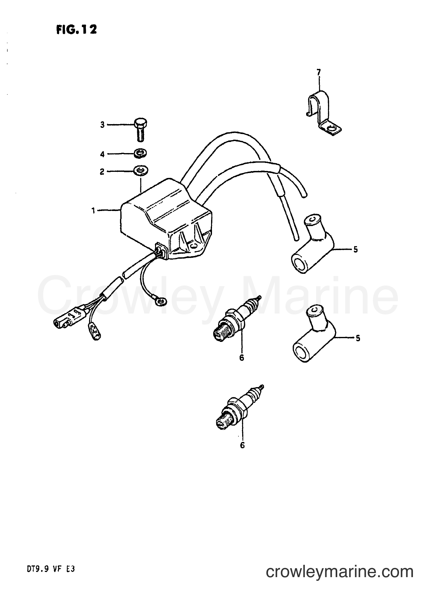 Suzuki Marine DT9.9 - IGNITION