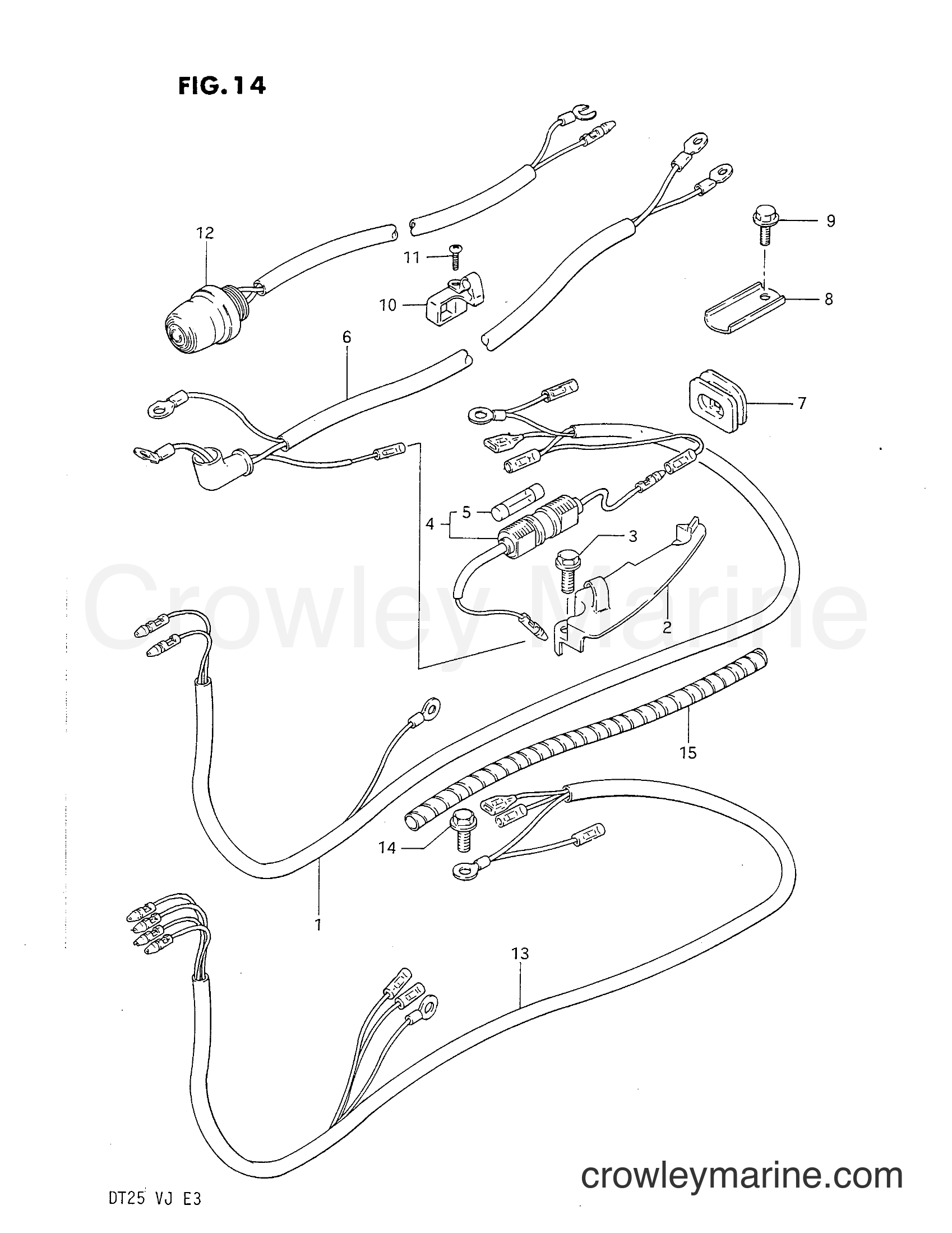 Suzuki Marine DT25 - ELECTRICAL