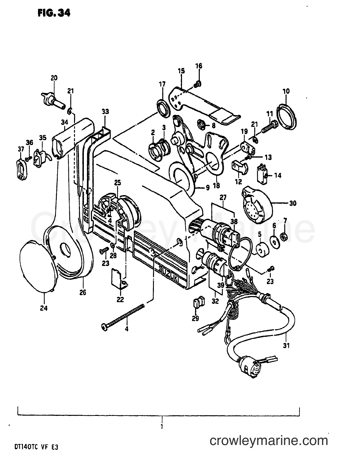 Suzuki Marine DT140 - REMOTE CONTROL (3)