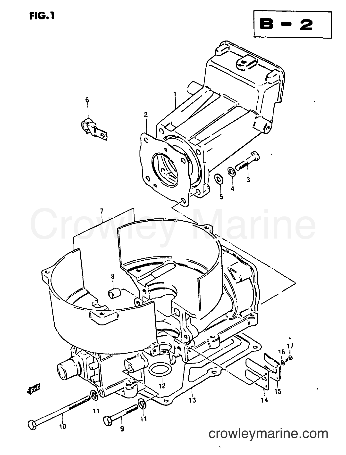 Suzuki Marine DT2 - CYLINDER