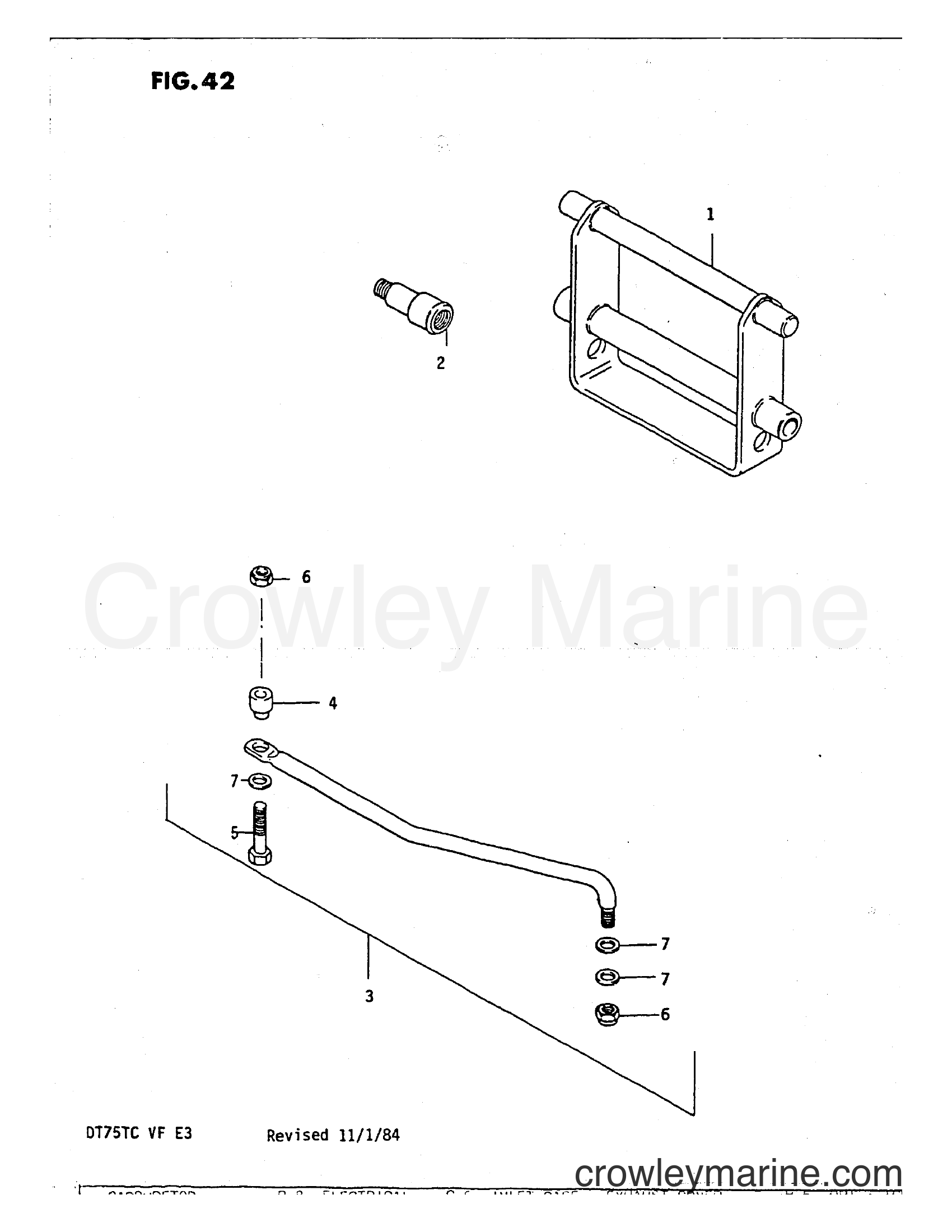 Suzuki Marine DT75 - OPT : TIE ROD