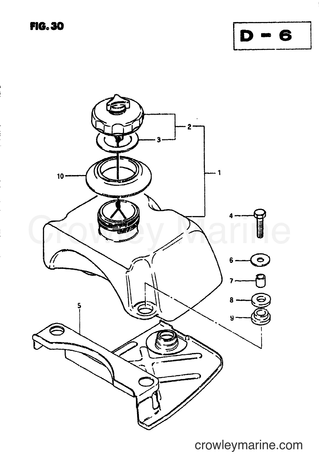 Suzuki Marine DT3.5 - FUEL TANK