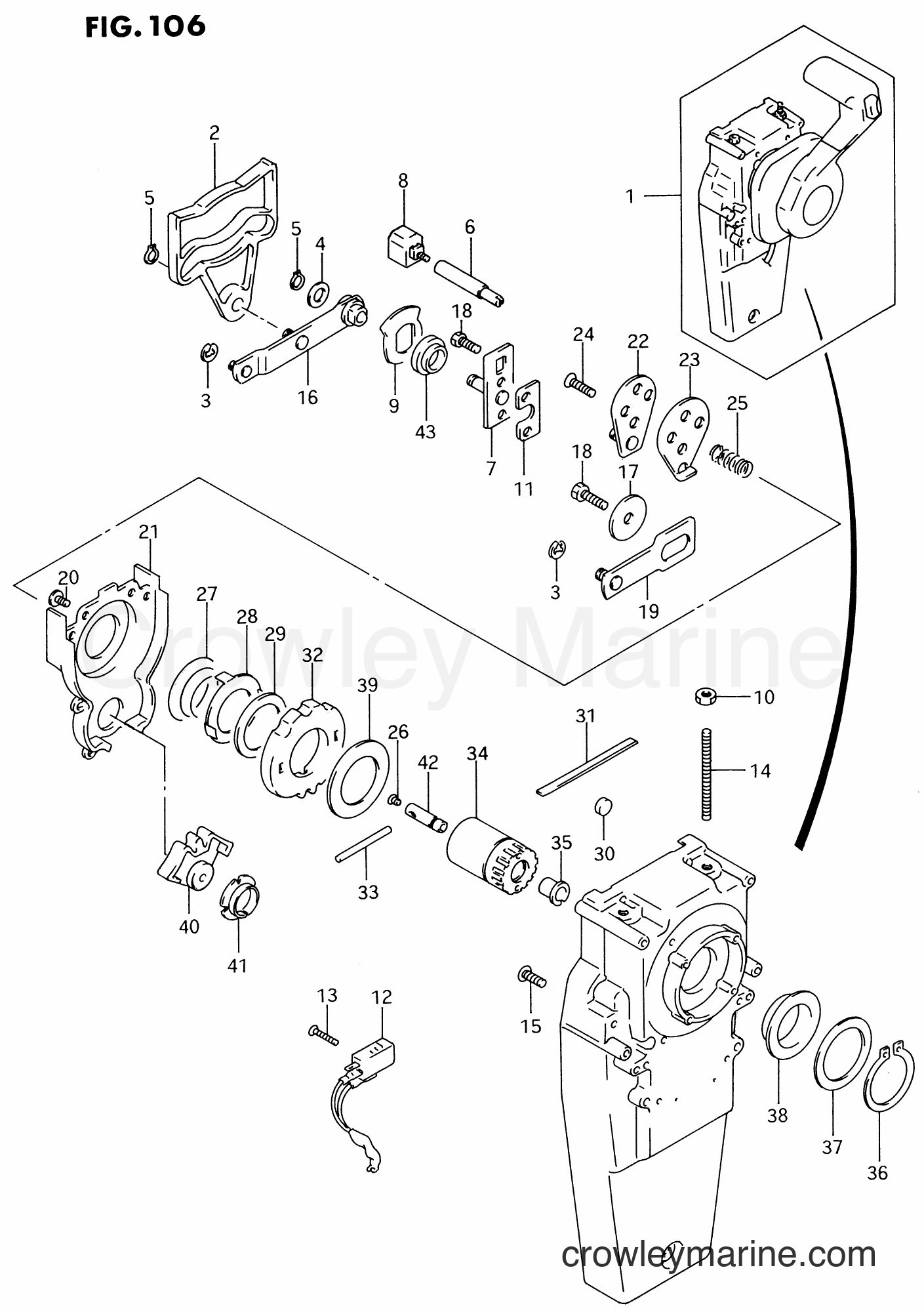 Suzuki Marine DT150G - OPT:CONCEALED REMOCON (2)