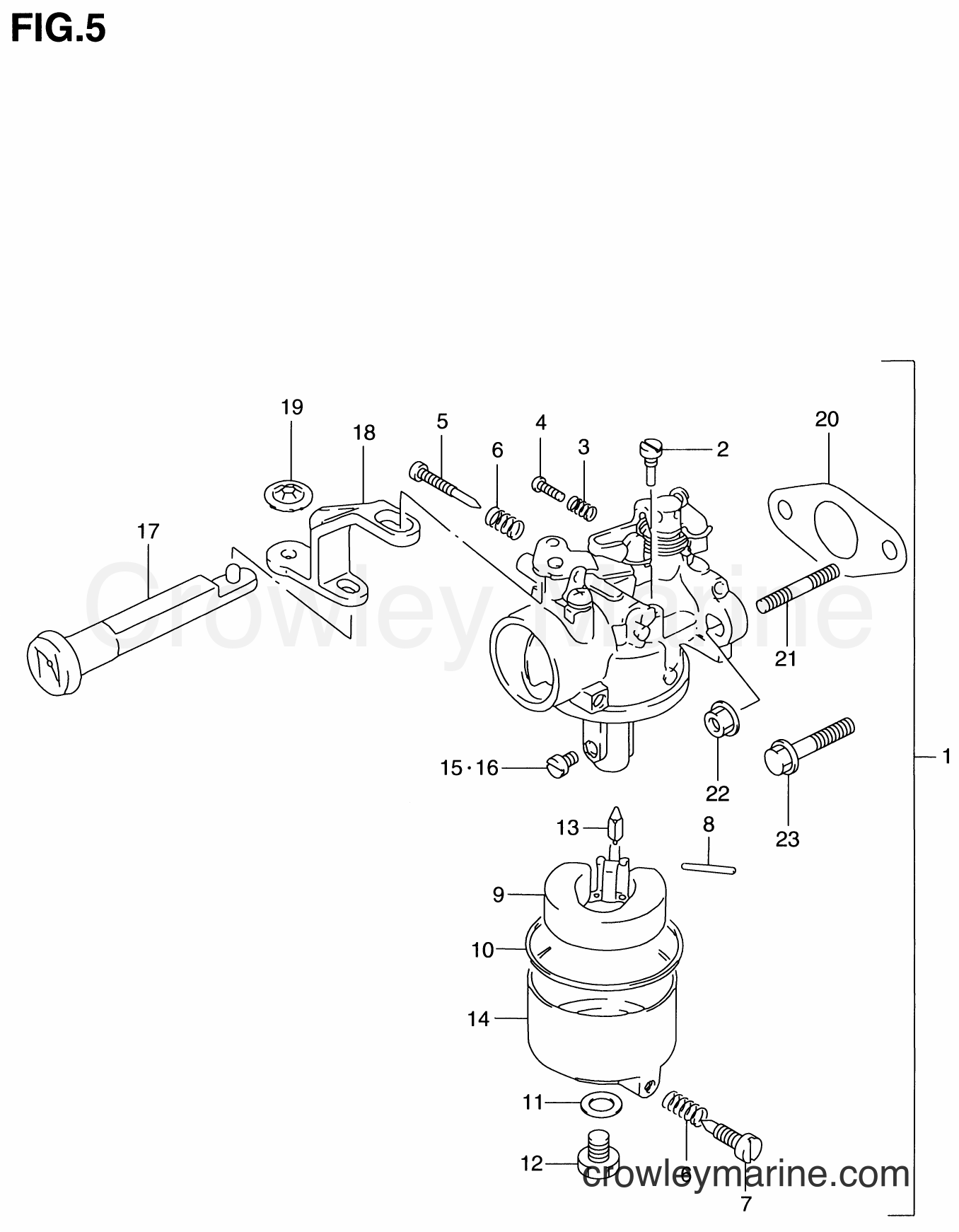 Suzuki Marine DT4 - CARBURETOR (DT4)