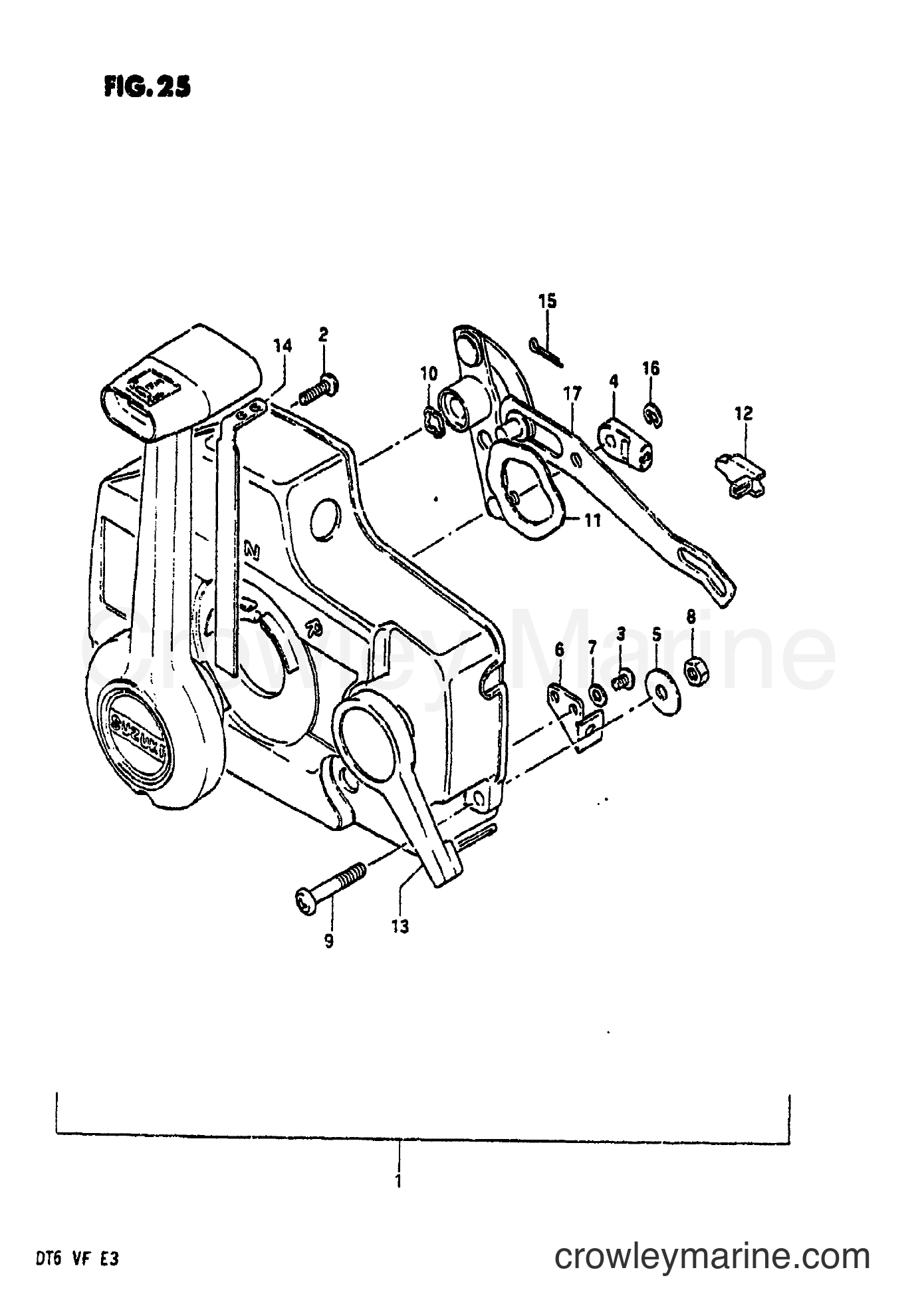 Suzuki Marine DT6 - REMOTE CONTROL BOX