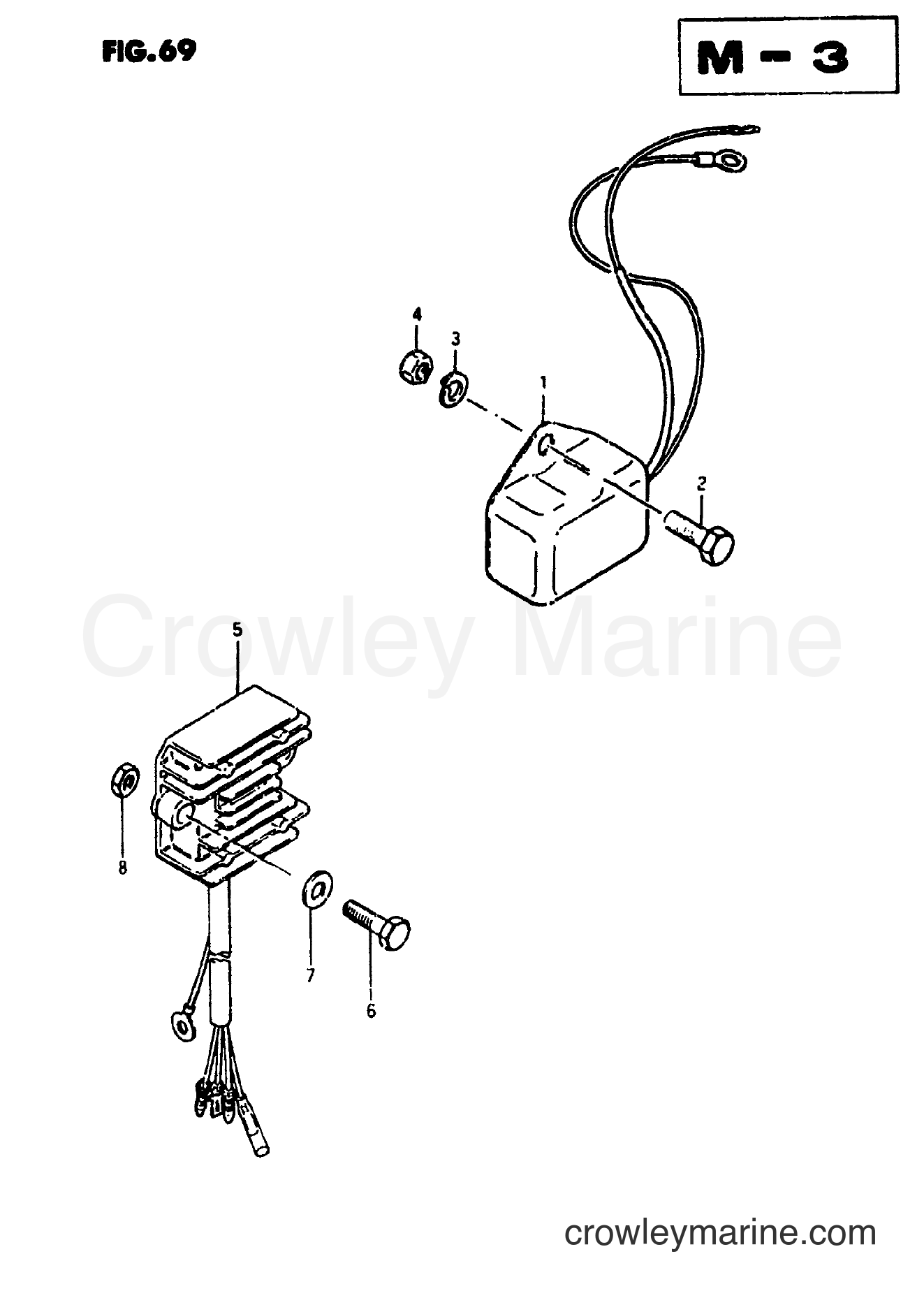 Suzuki Marine DT65 - REGULATOR