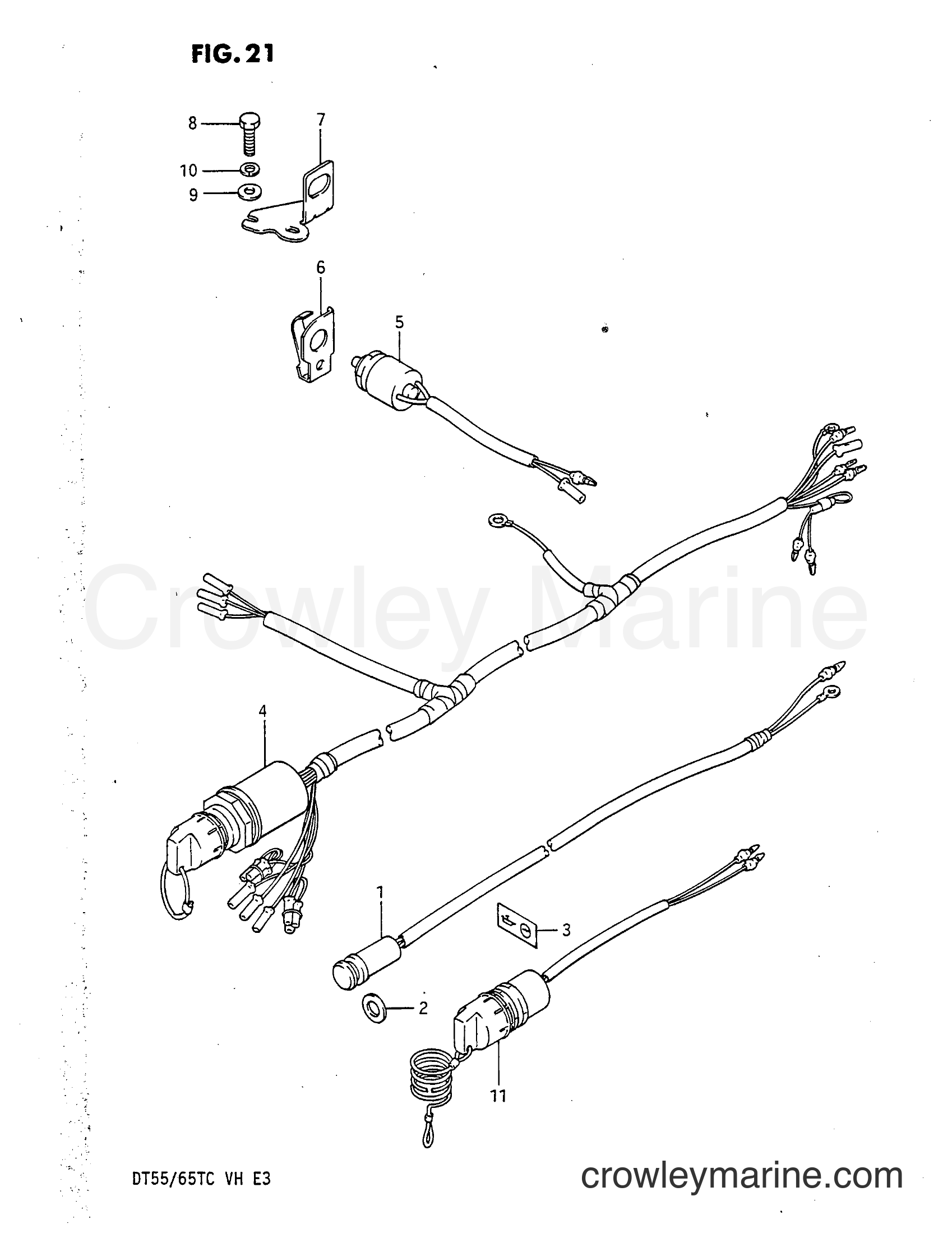 Suzuki Marine DT65 - ELECTRICAL (DT55CH)
