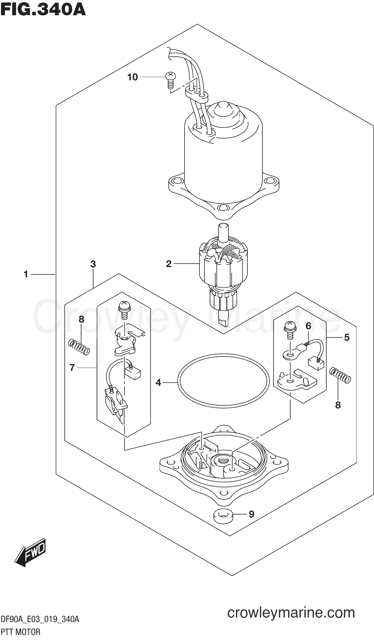 Suzuki Marine DF70A 910001~ - PTT MOTOR