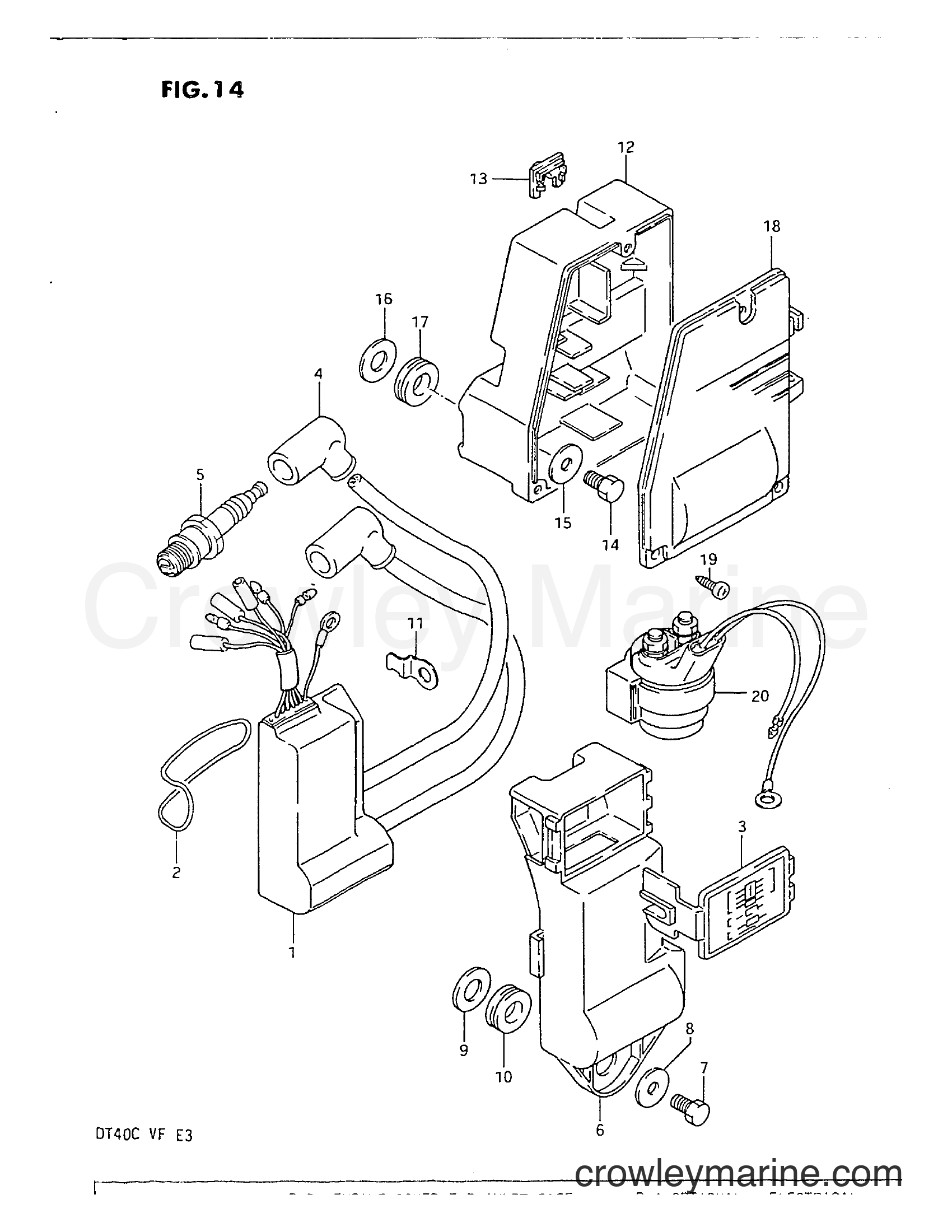 Suzuki Marine DT40 - IGNITION