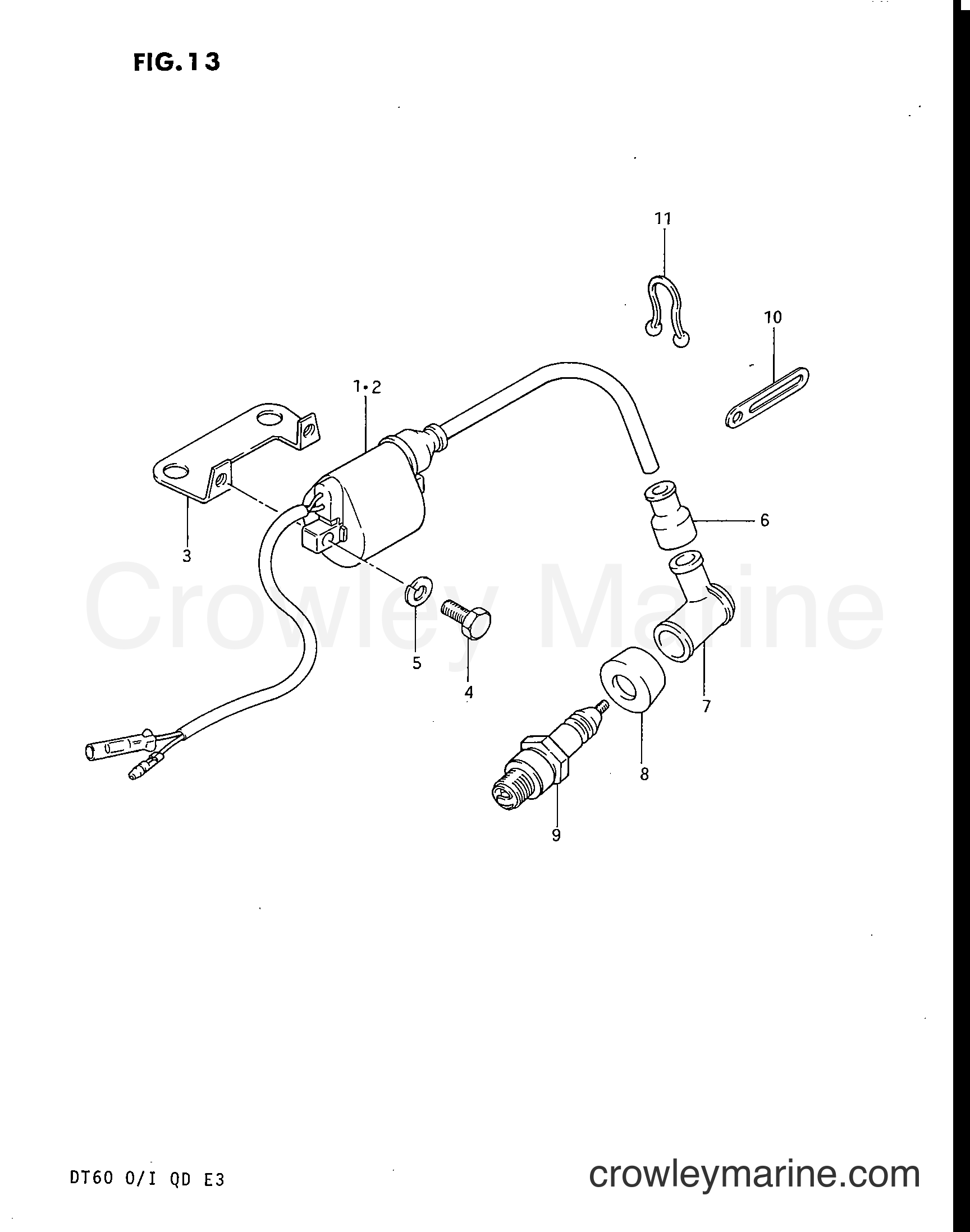 Suzuki Marine DT60 - IGNITION