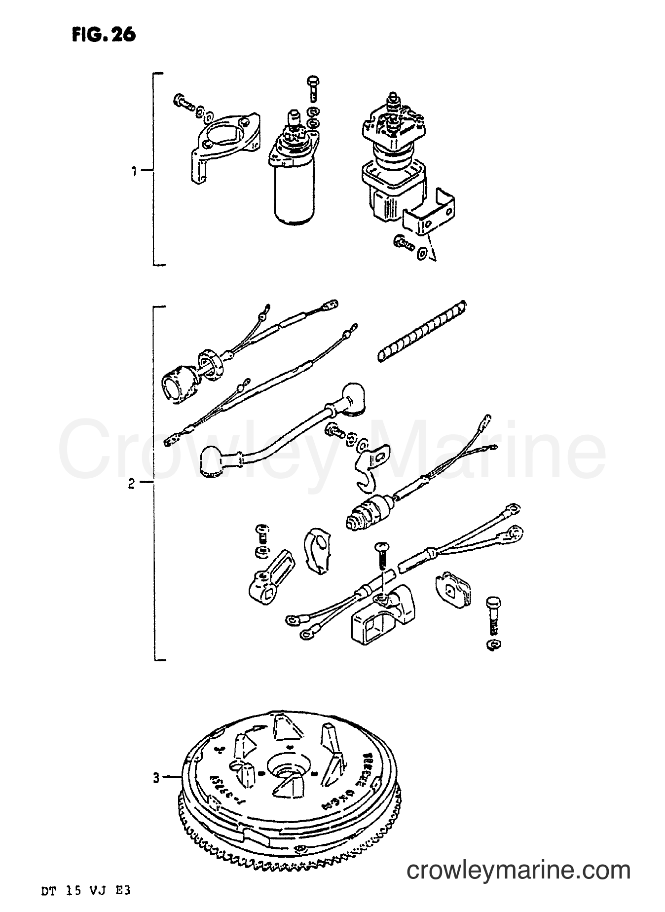 Suzuki Marine DT15 - ELECTRICAL (1)