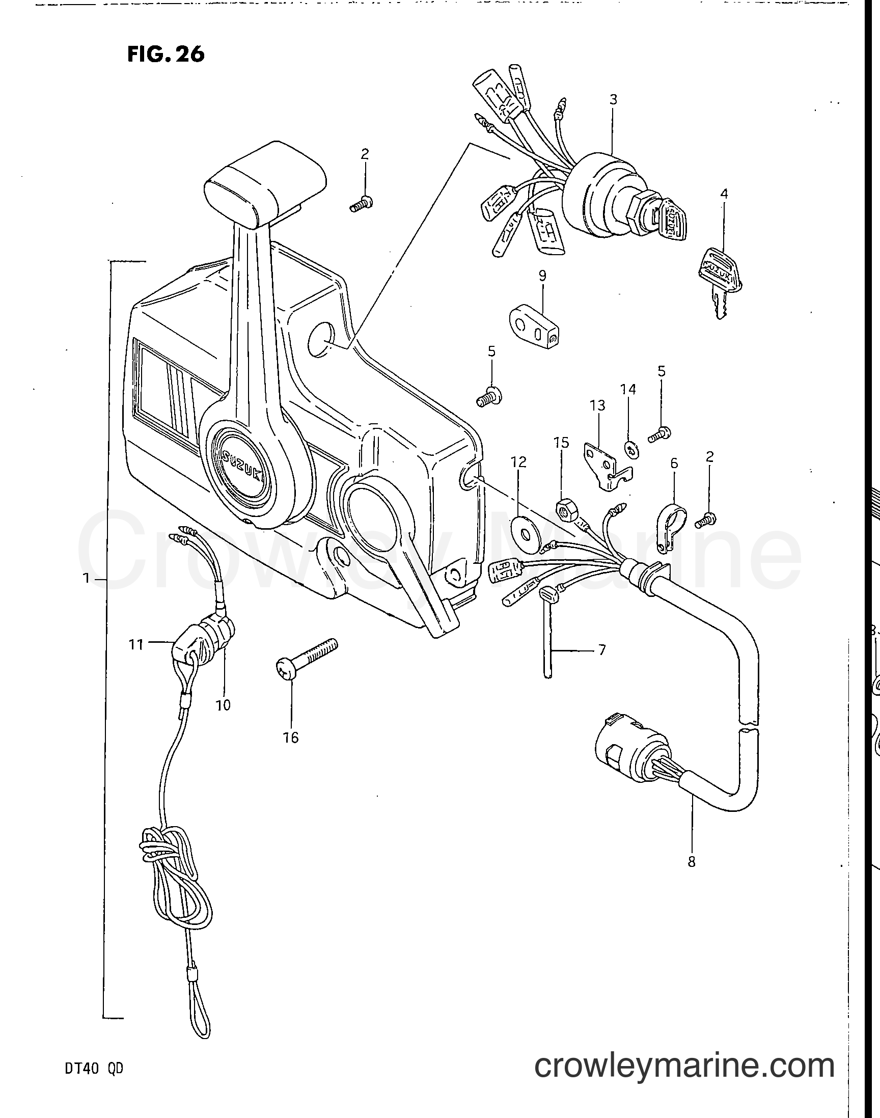 Suzuki Outboard Dt40 Wiring Diagram - Wiring Diagram