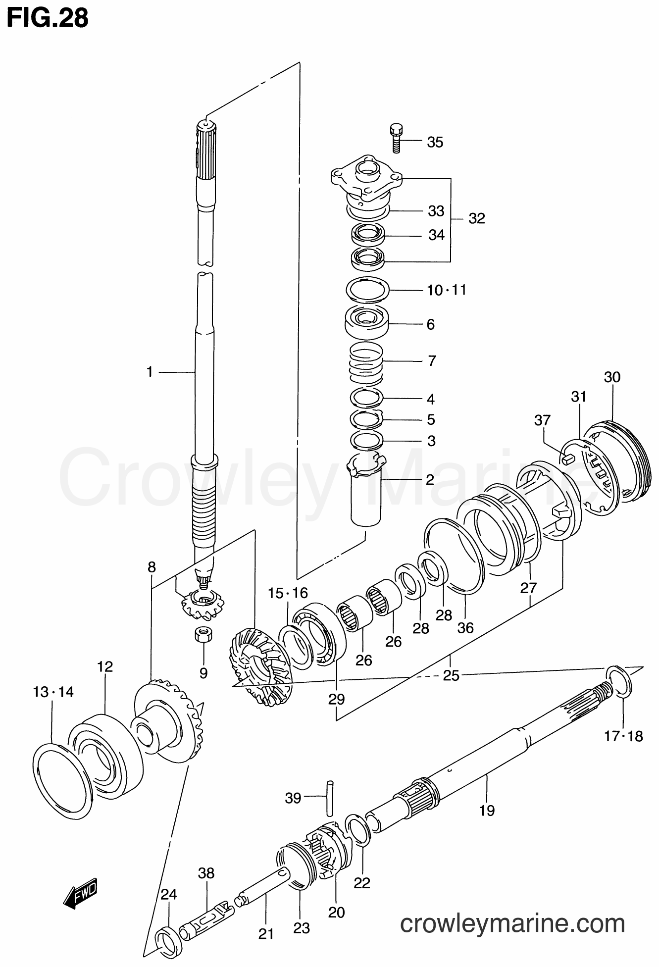 Suzuki Marine DT90 - TRANSMISSION