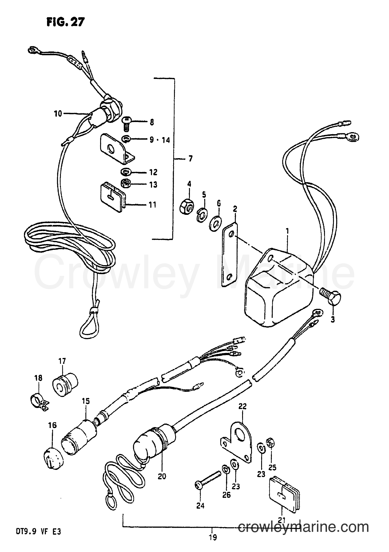 Suzuki Marine DT9.9 - ELECTRICAL (3)
