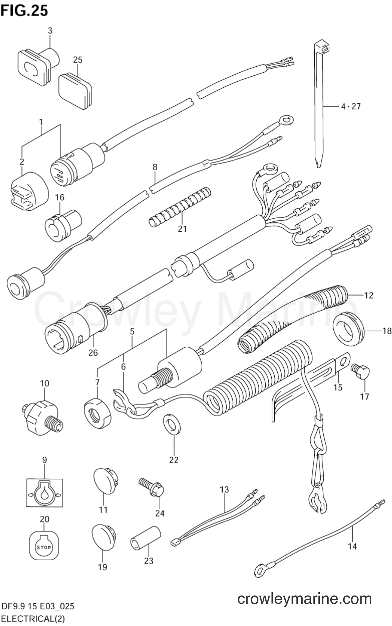 Suzuki Marine DF9.9 - ELECTRICAL (2)