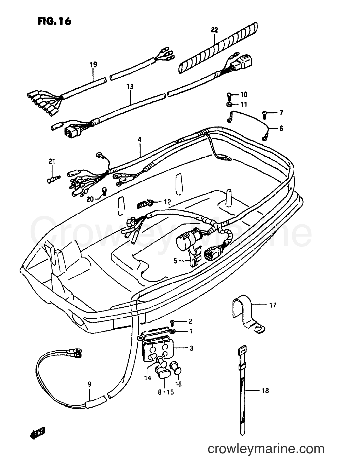 Suzuki Marine DT65 - HARNESS
