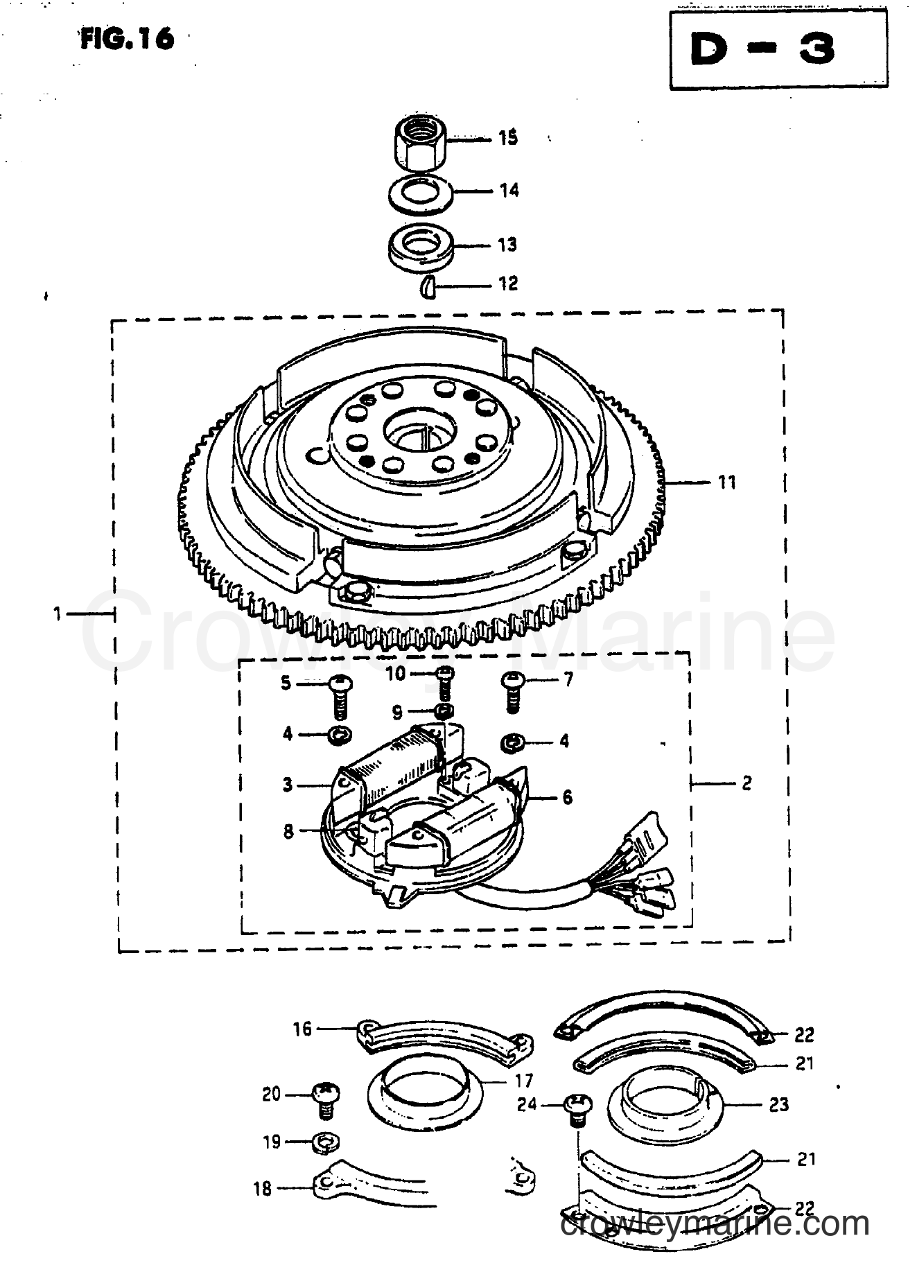 Suzuki Marine DT50T - MAGNETO (DT50)