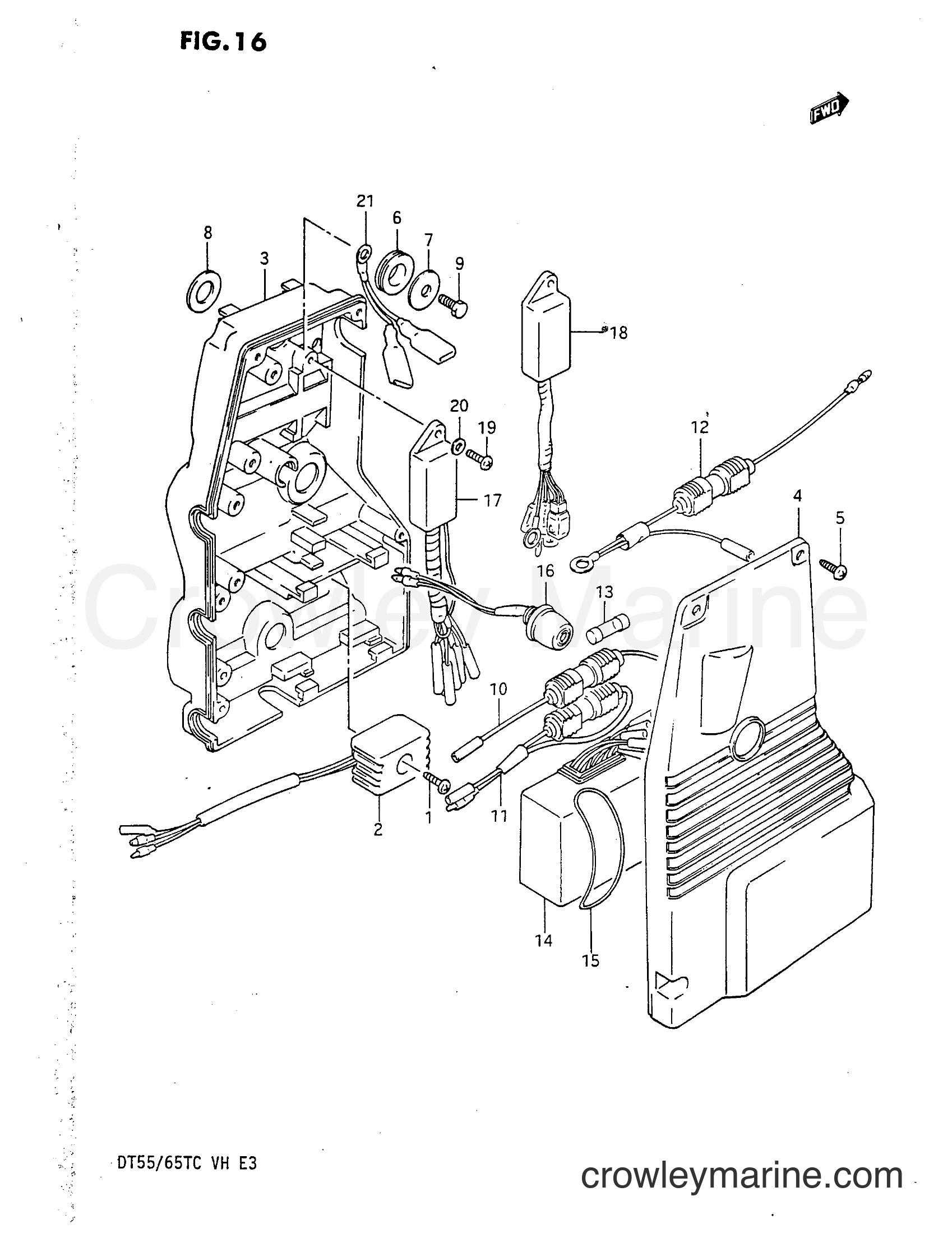 Suzuki Marine DT65 - ELECTRICAL (1)
