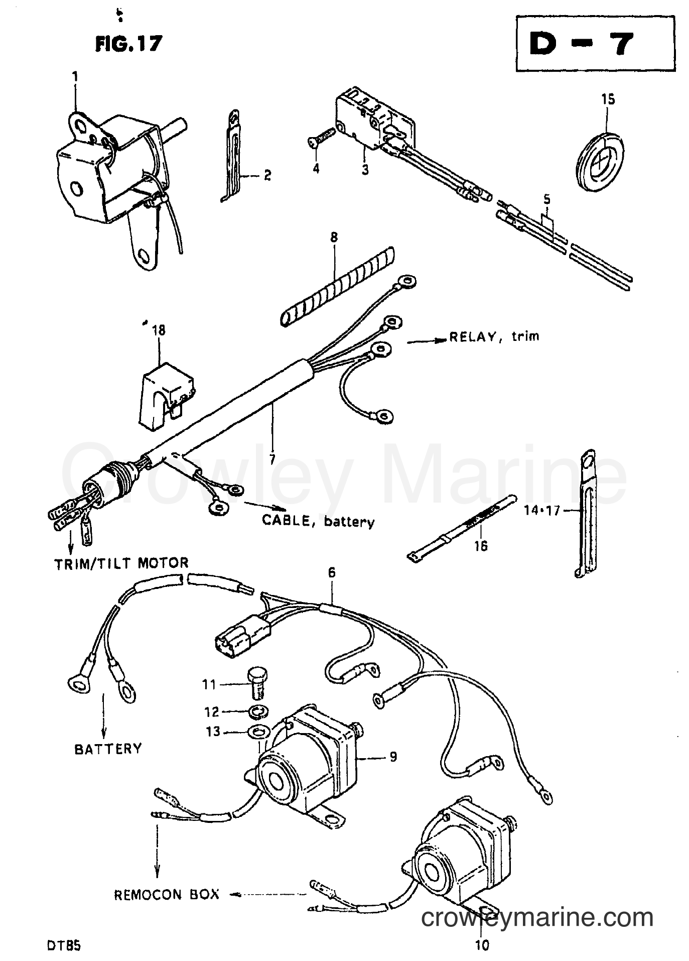 Suzuki Marine DT85 - ELECTRICAL (2)