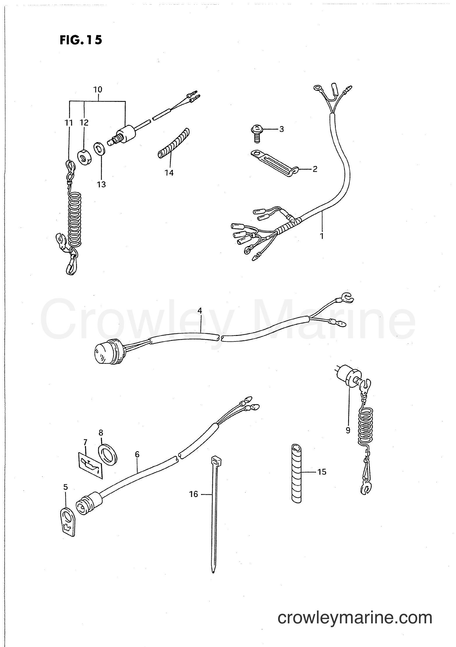 Suzuki Marine PU40 - ELECTRICAL