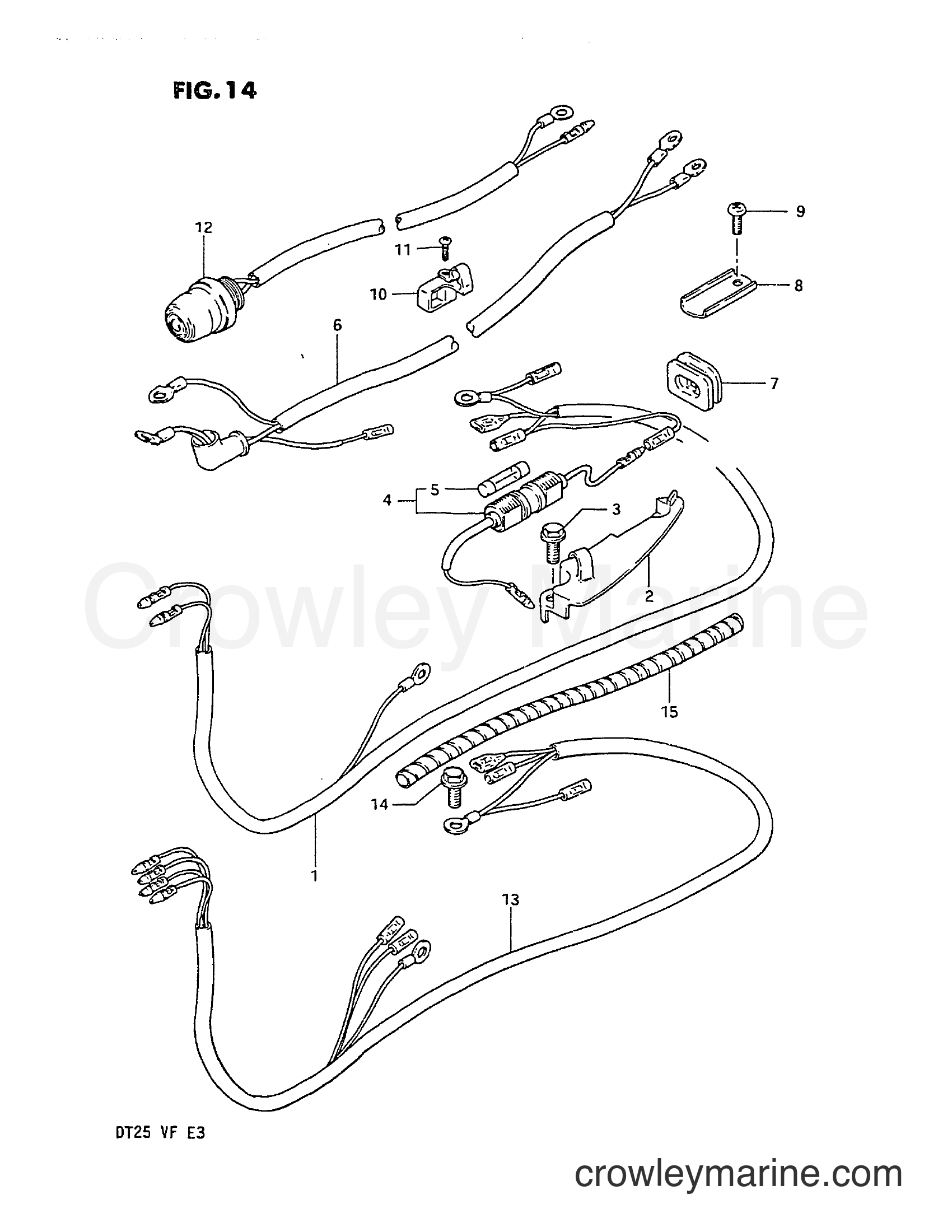 Suzuki Marine DT25 - ELECTRICAL