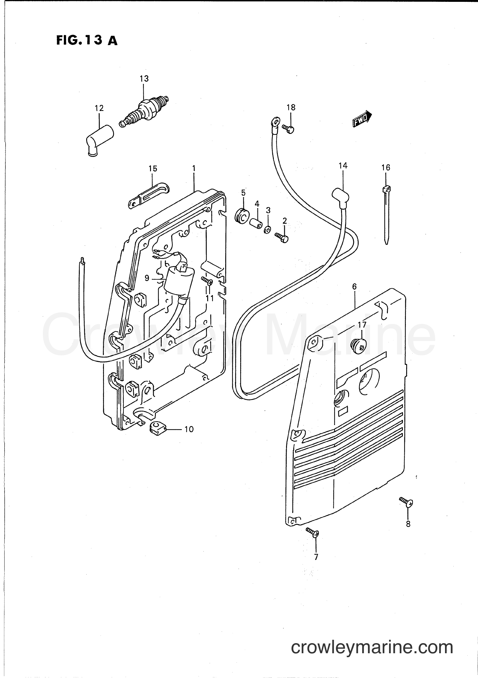 Suzuki Marine PU140 - IGNITION (MODEL:96)