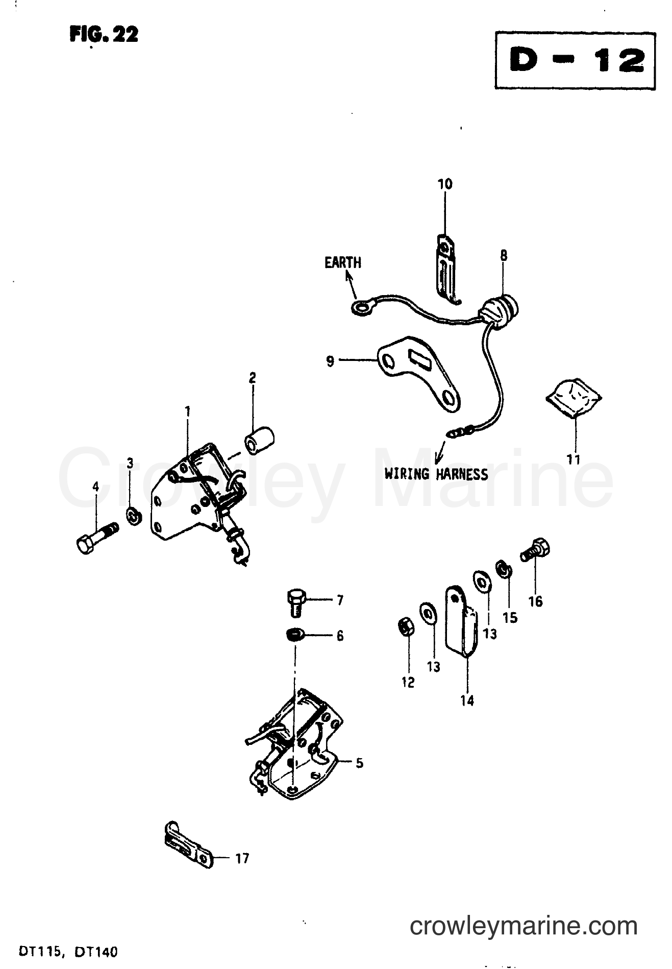 Suzuki Marine DT140 - ELECTRICAL (2)