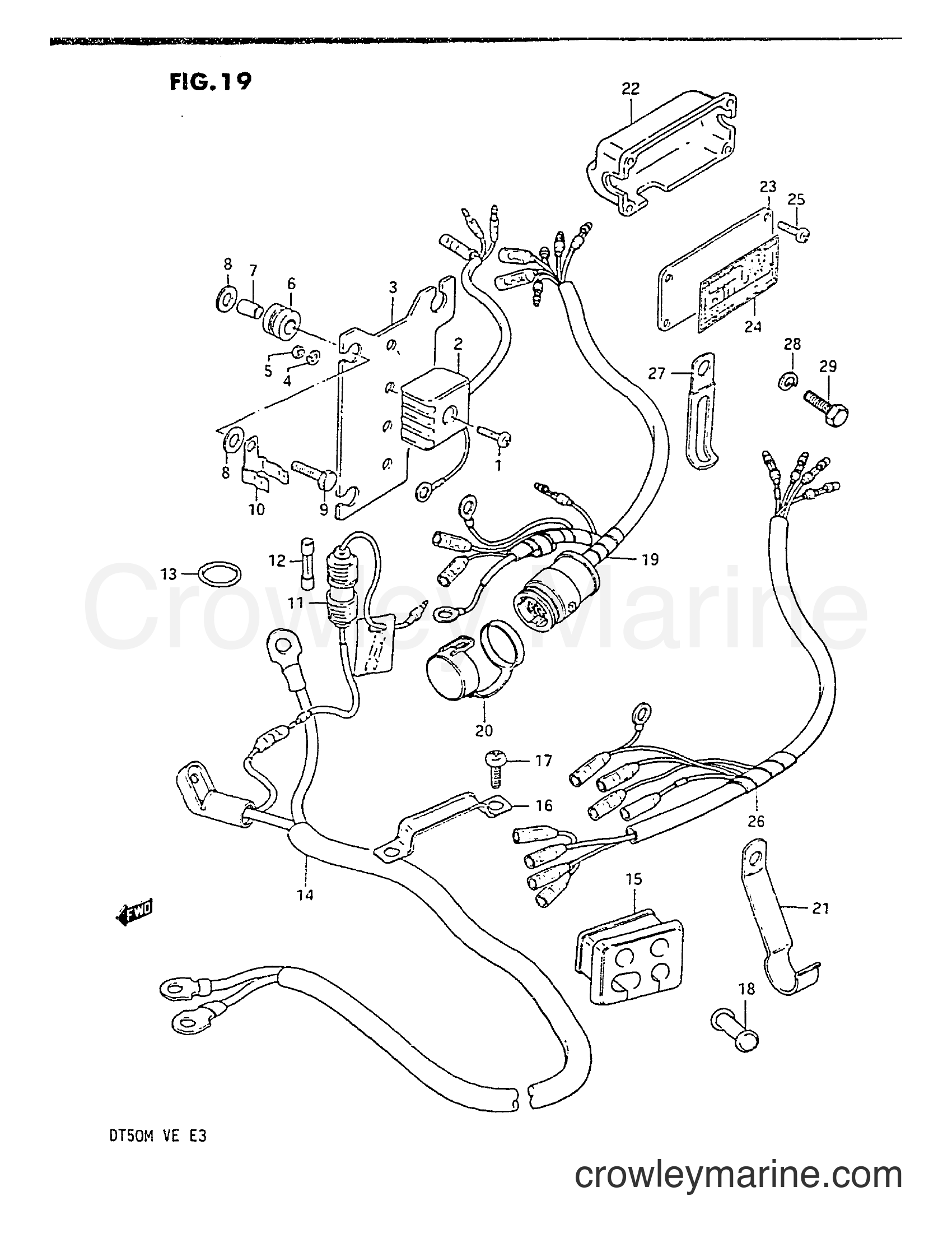 Suzuki Marine DT50M - ELECTRICAL (1)