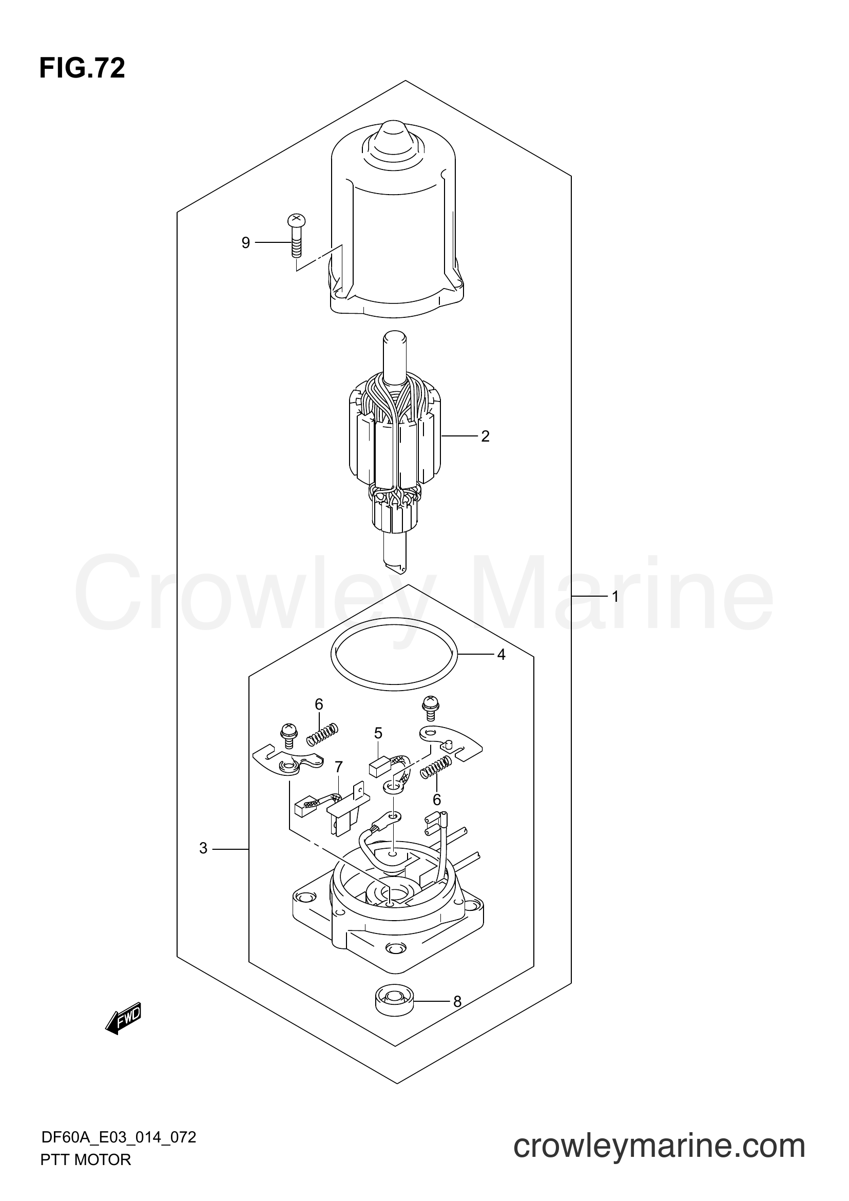 Suzuki Marine DF50A 410001~ - PTT MOTOR