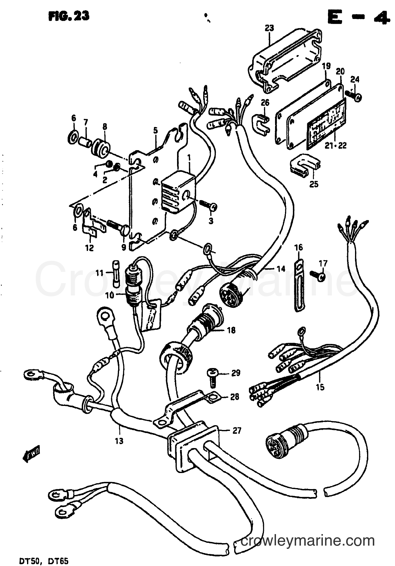 Suzuki Marine DT50M - ELECTRICAL 3