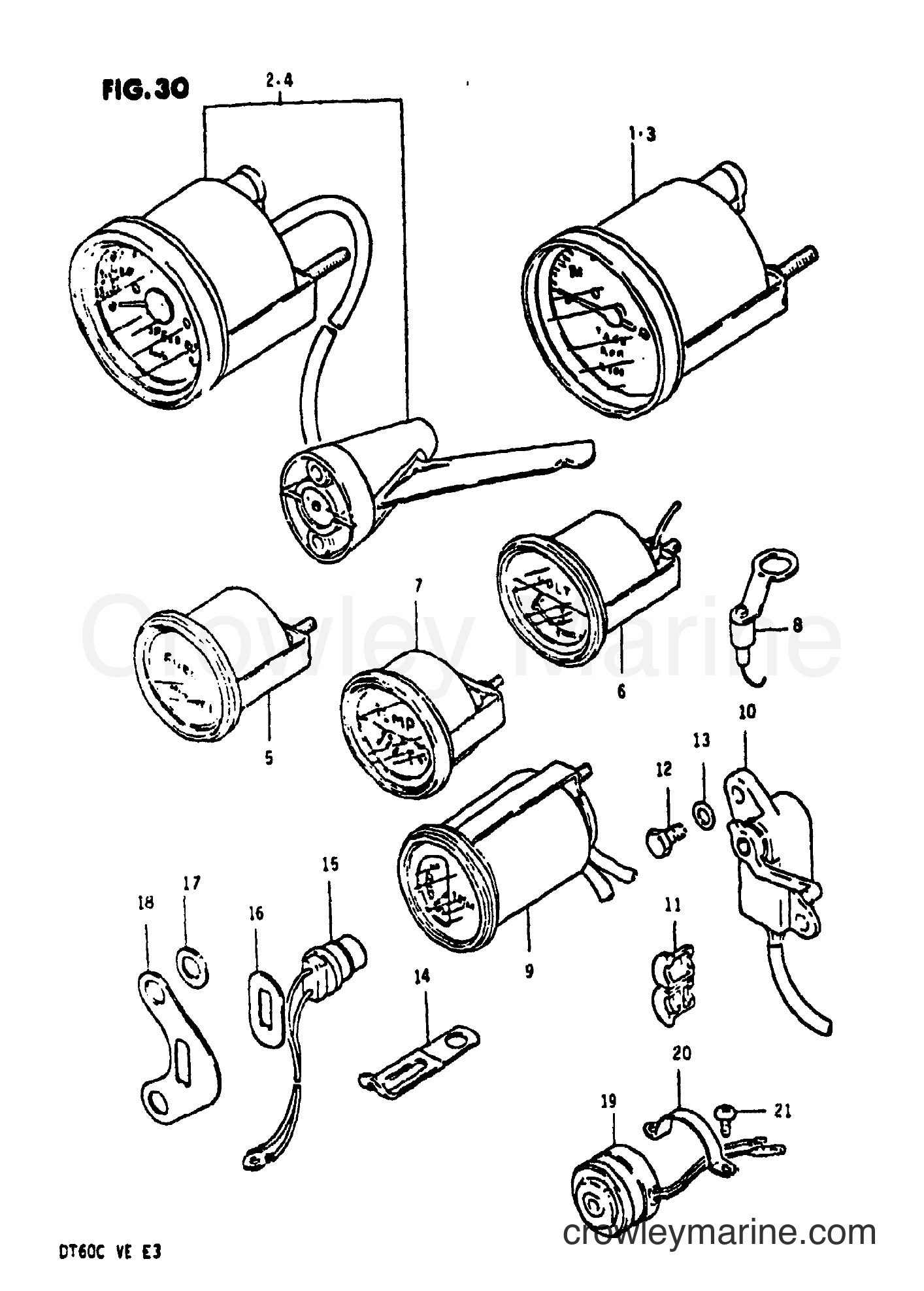 Suzuki Marine DT60 - ELECTRICAL (1)